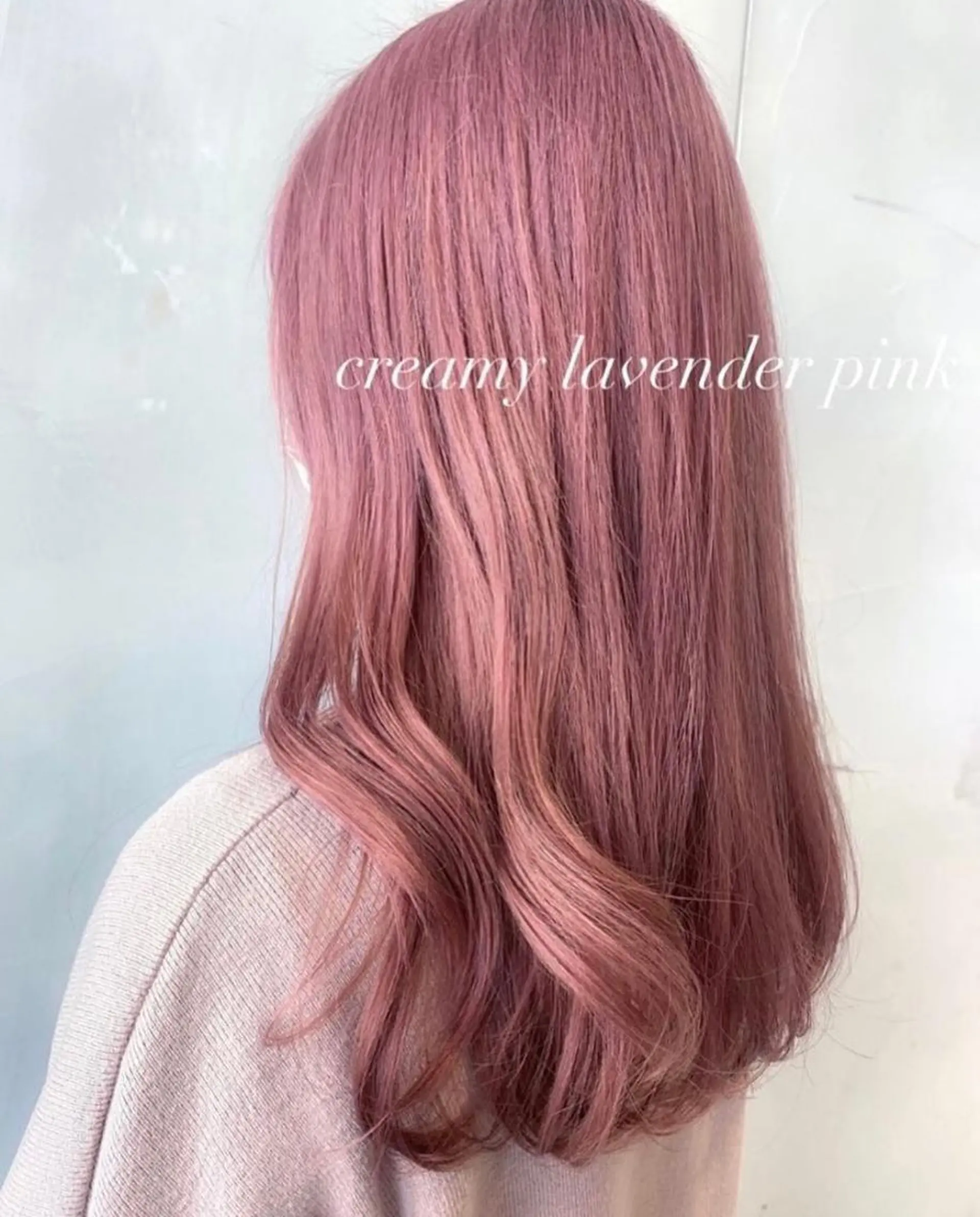 セミロング カラー ヘアカラー ワンホン/韓国ヘア 🤍amiのヘアスタイル