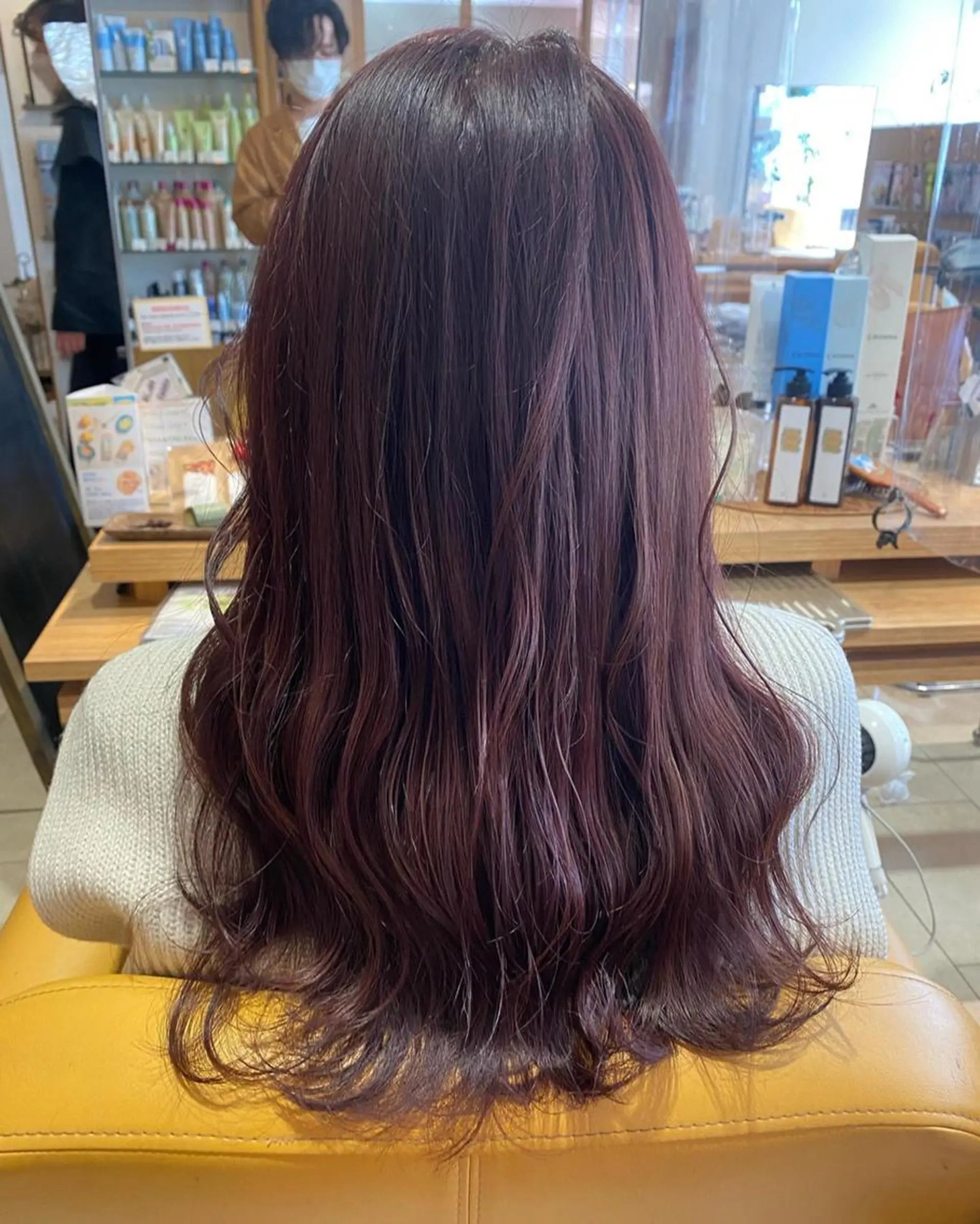 カラー ブリーチ ピンクカラー 長谷川 智也/ディレクターのヘアスタイル