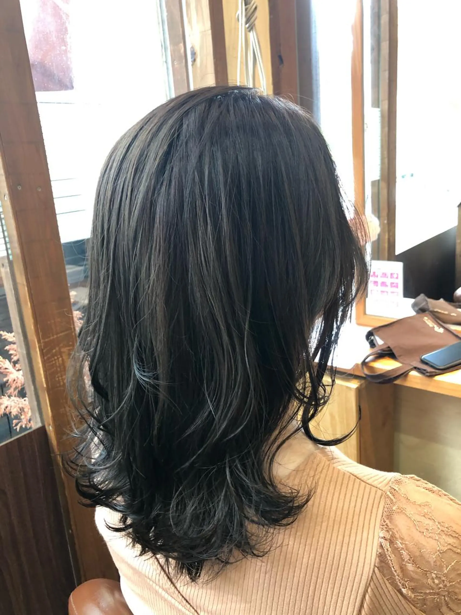 ミディアム カラー アッシュ ✨🌿大人可愛い愛さ れhair🌿✨松本のヘアスタイル