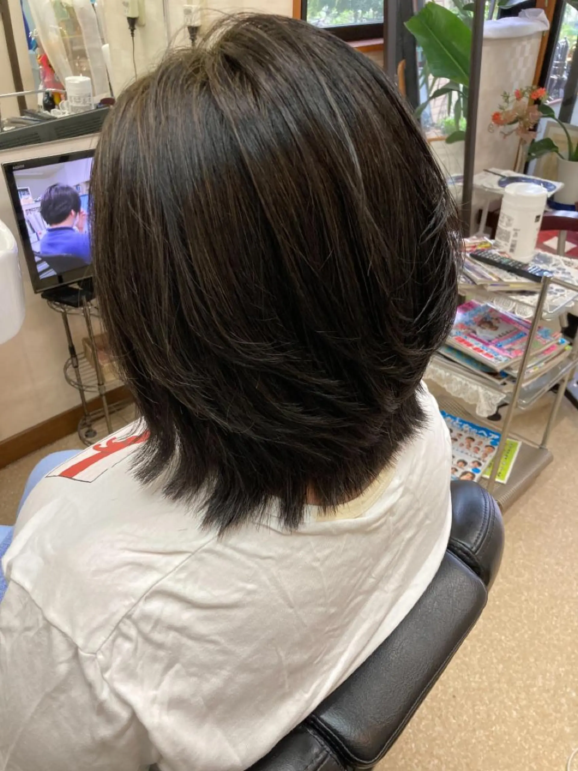 ミディアム カラー ヘアサロン モカ所属・石塚 浩のヘアスタイル