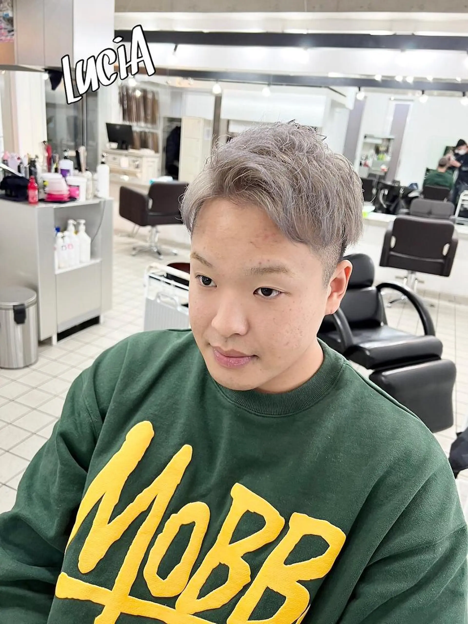 カラー ヘアアレンジ ロング LuciA RIANAのヘアスタイル