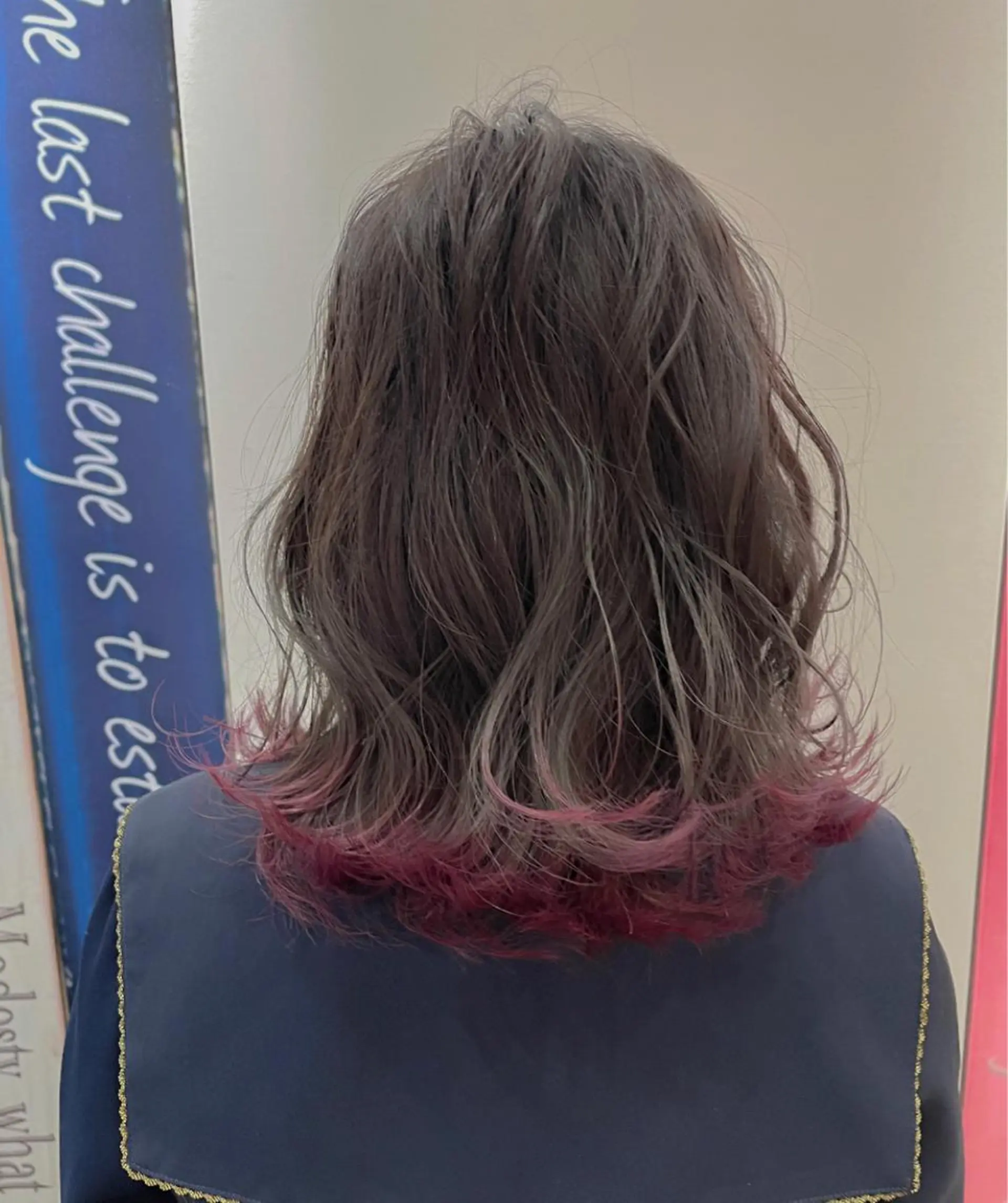 ミディアム カラー ヘアカラー Ma ruのヘアスタイル