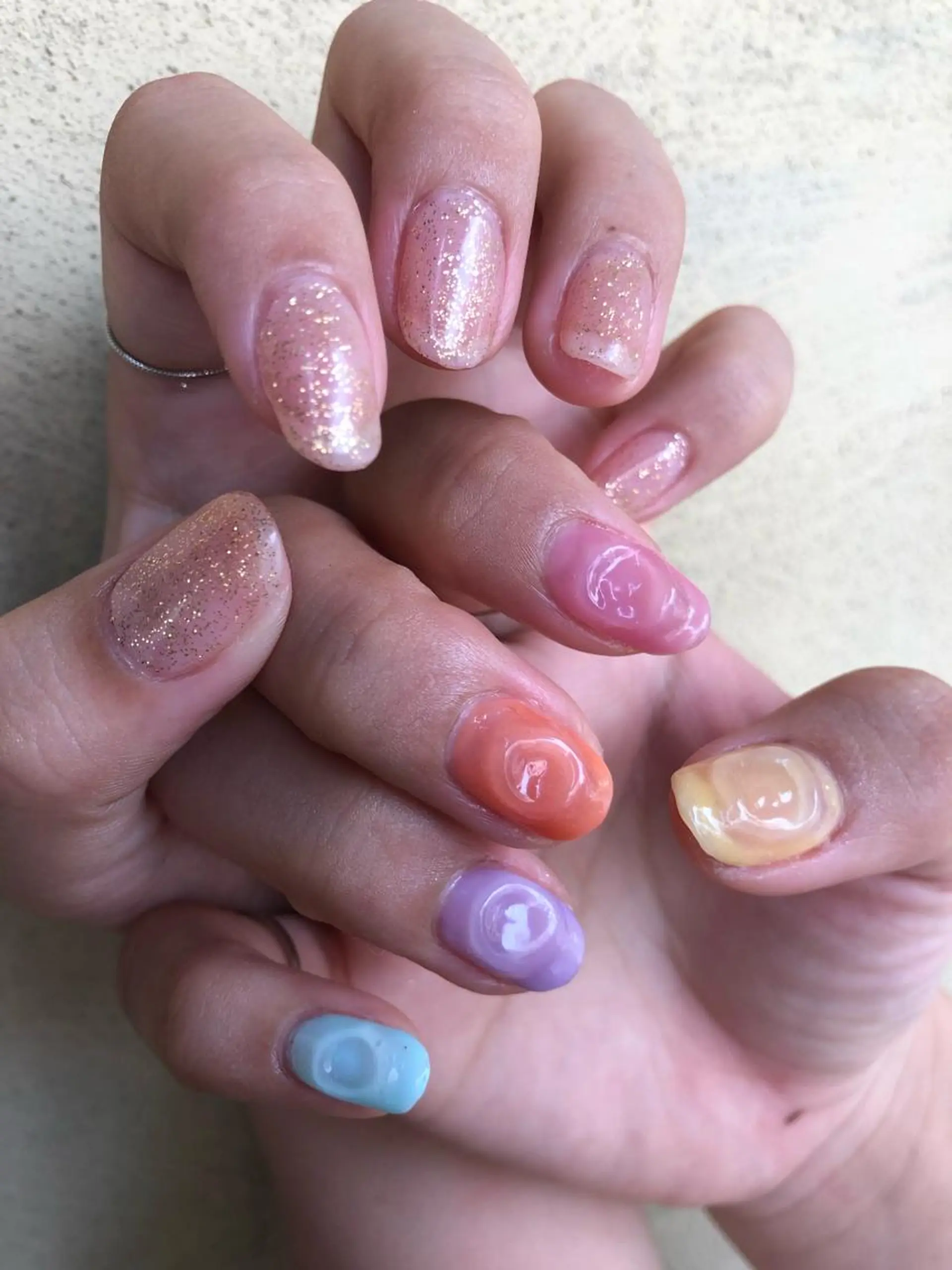 ネイル 🧸プルエクステ❤︎ ネイルKAO🧸のヘアスタイル