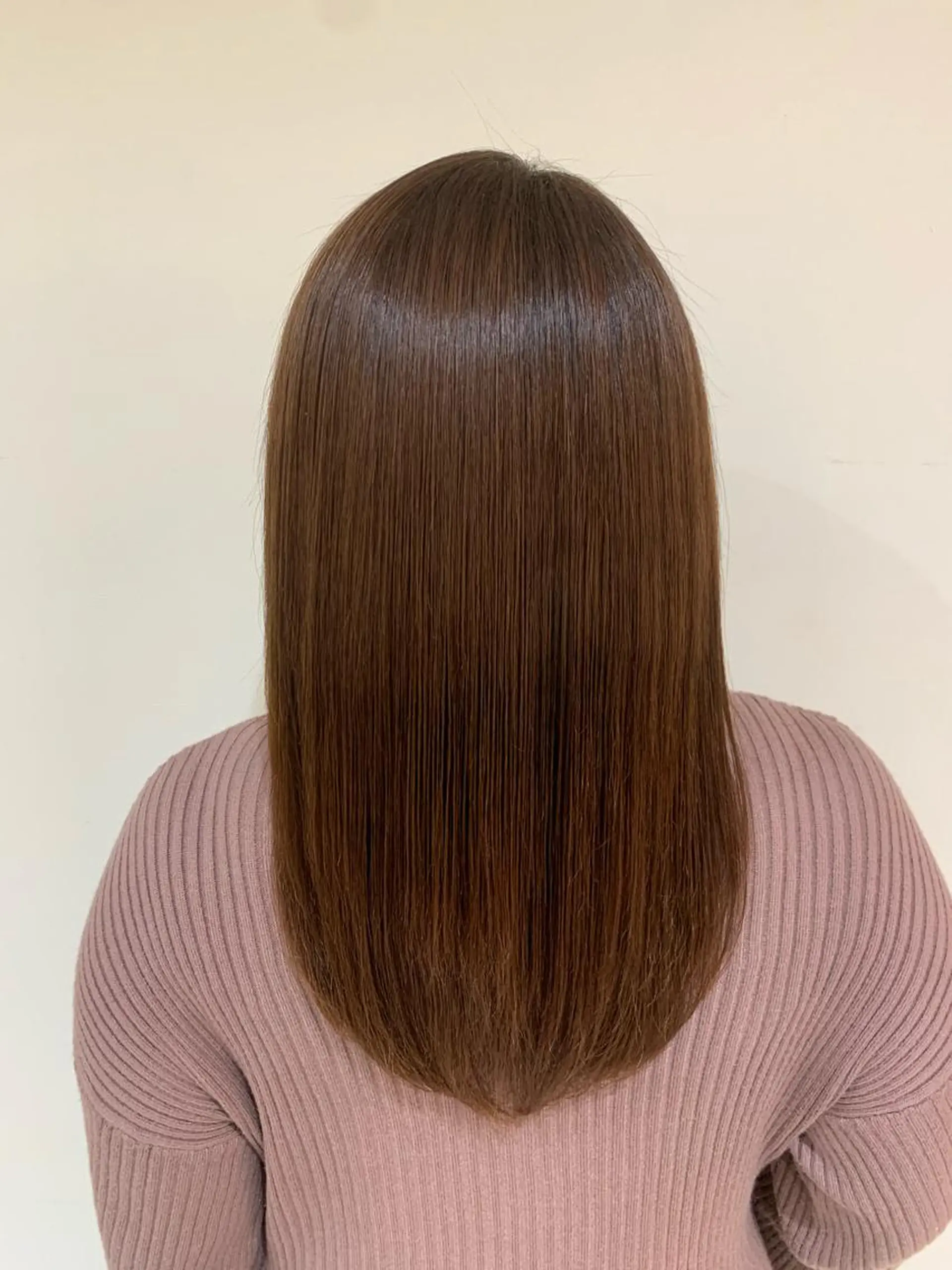 ミディアム 縮毛矯正/髪質改善/ 石橋代智のヘアスタイル