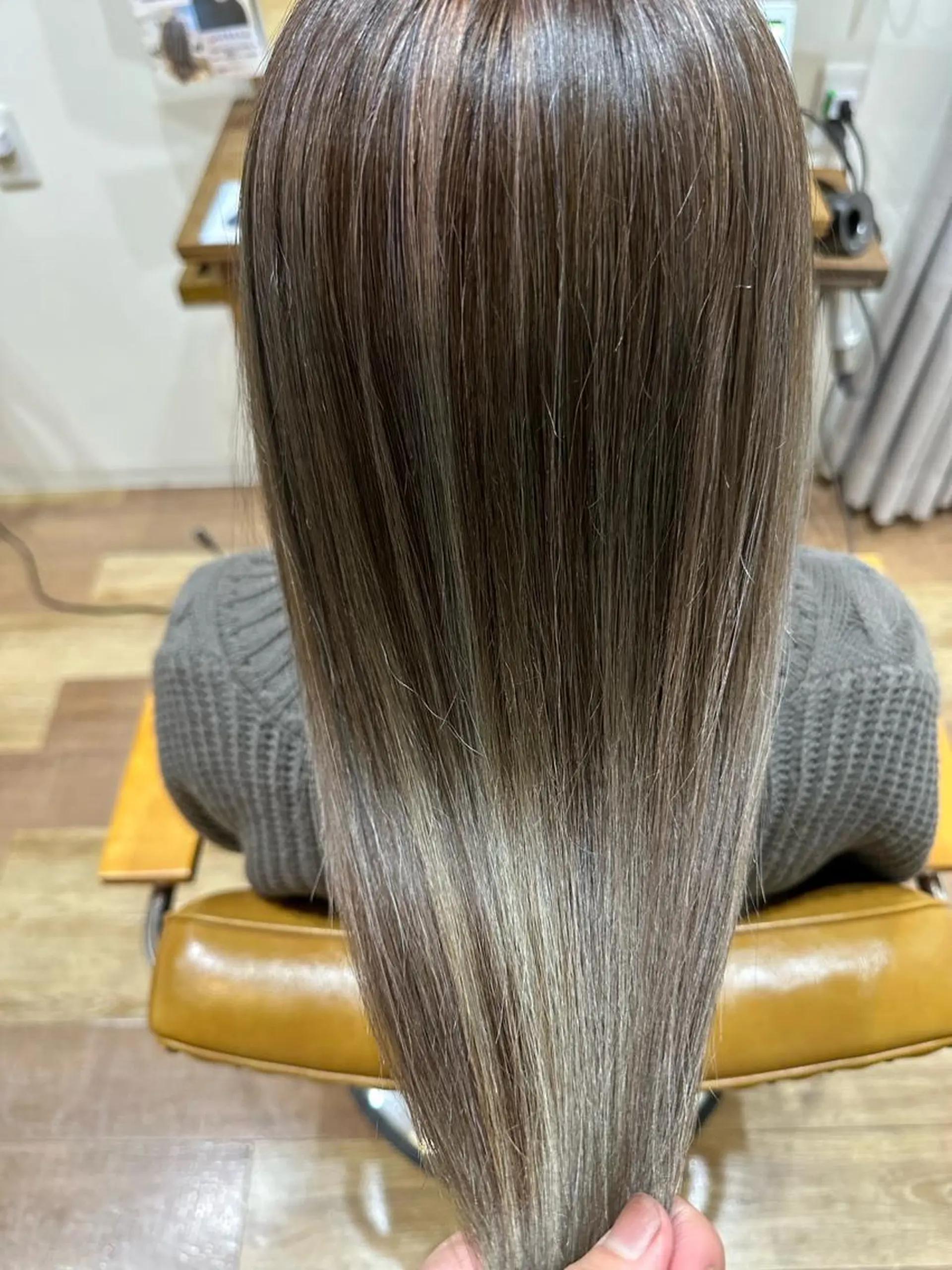 ロング カラー 透明感カラー/韓国風 /髪質改善/ゴトウのヘアスタイル