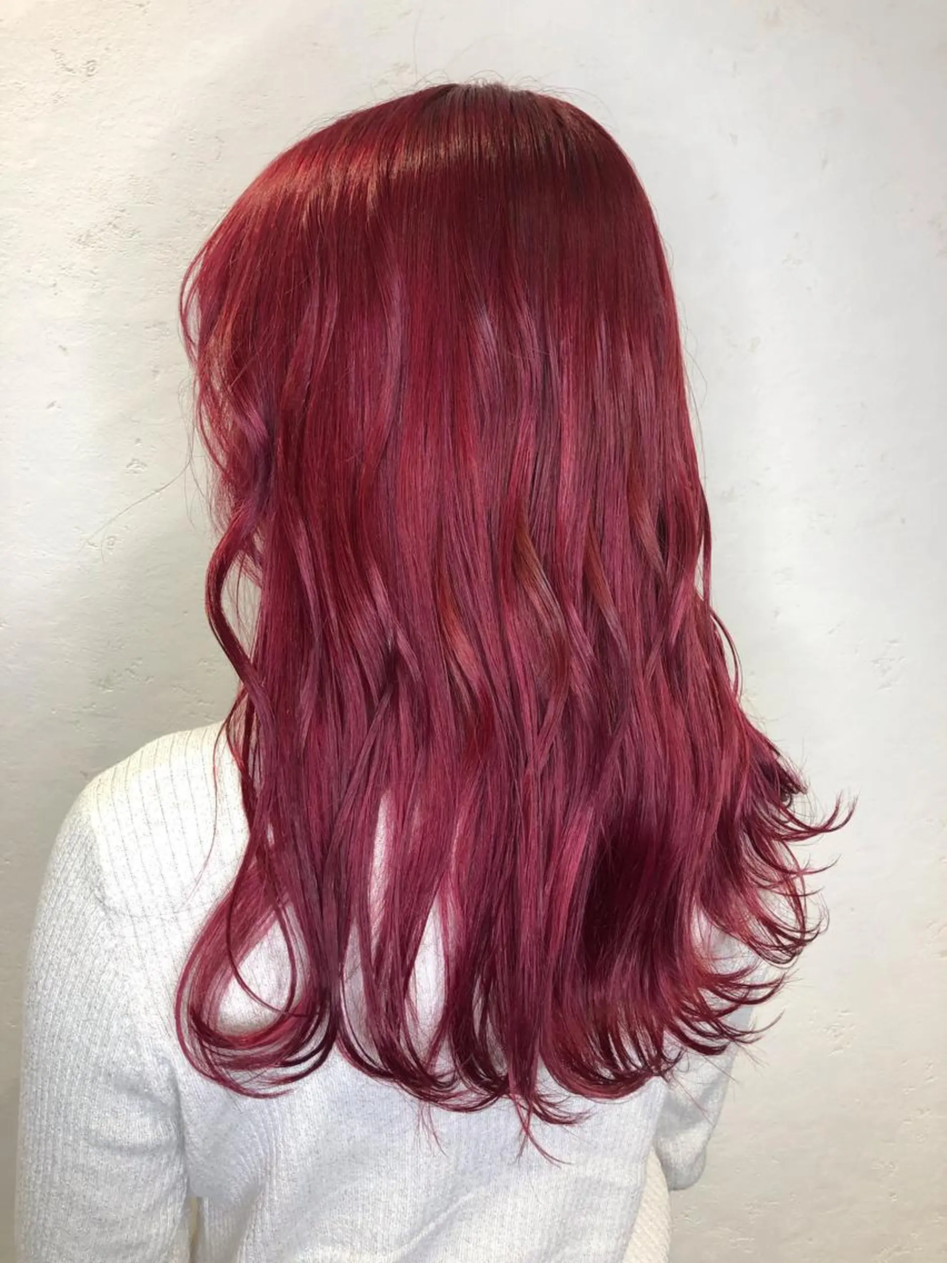 セミロング カラー ブリーチ ケアブリーチ 似合わせ/ブリーチ カラー.岡田友仁のヘアスタイル