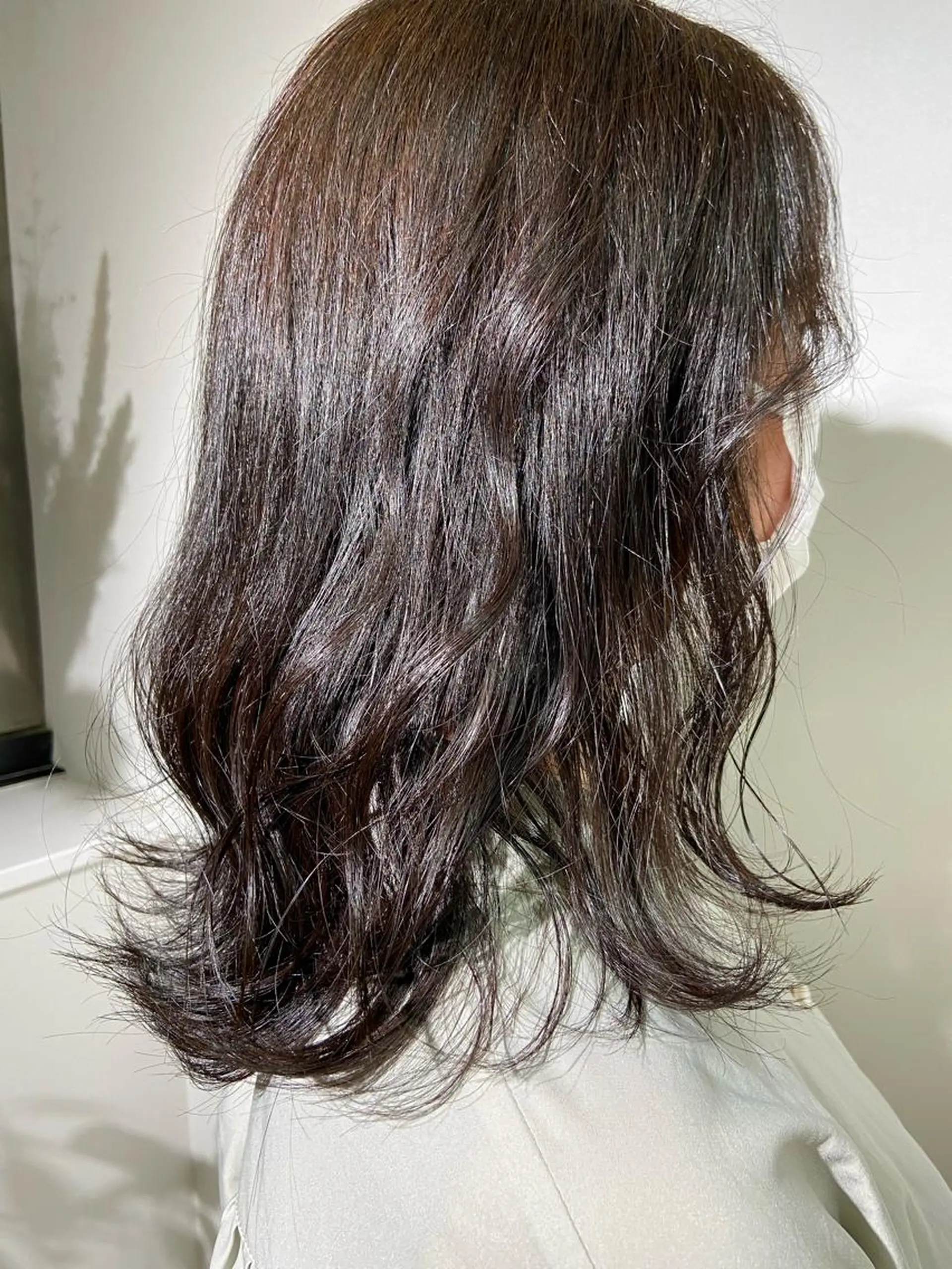 カラー ベージュカラー オリーブベージュ lico hair&relaxation所属・lico 栁 詩音のマツエク・マツパデザイン