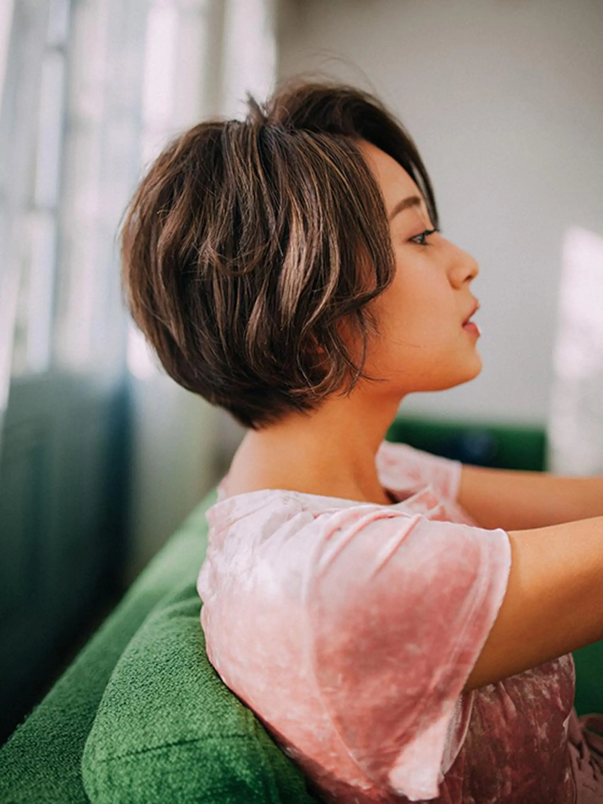 ショート Conforto店長 渡邊のヘアスタイル