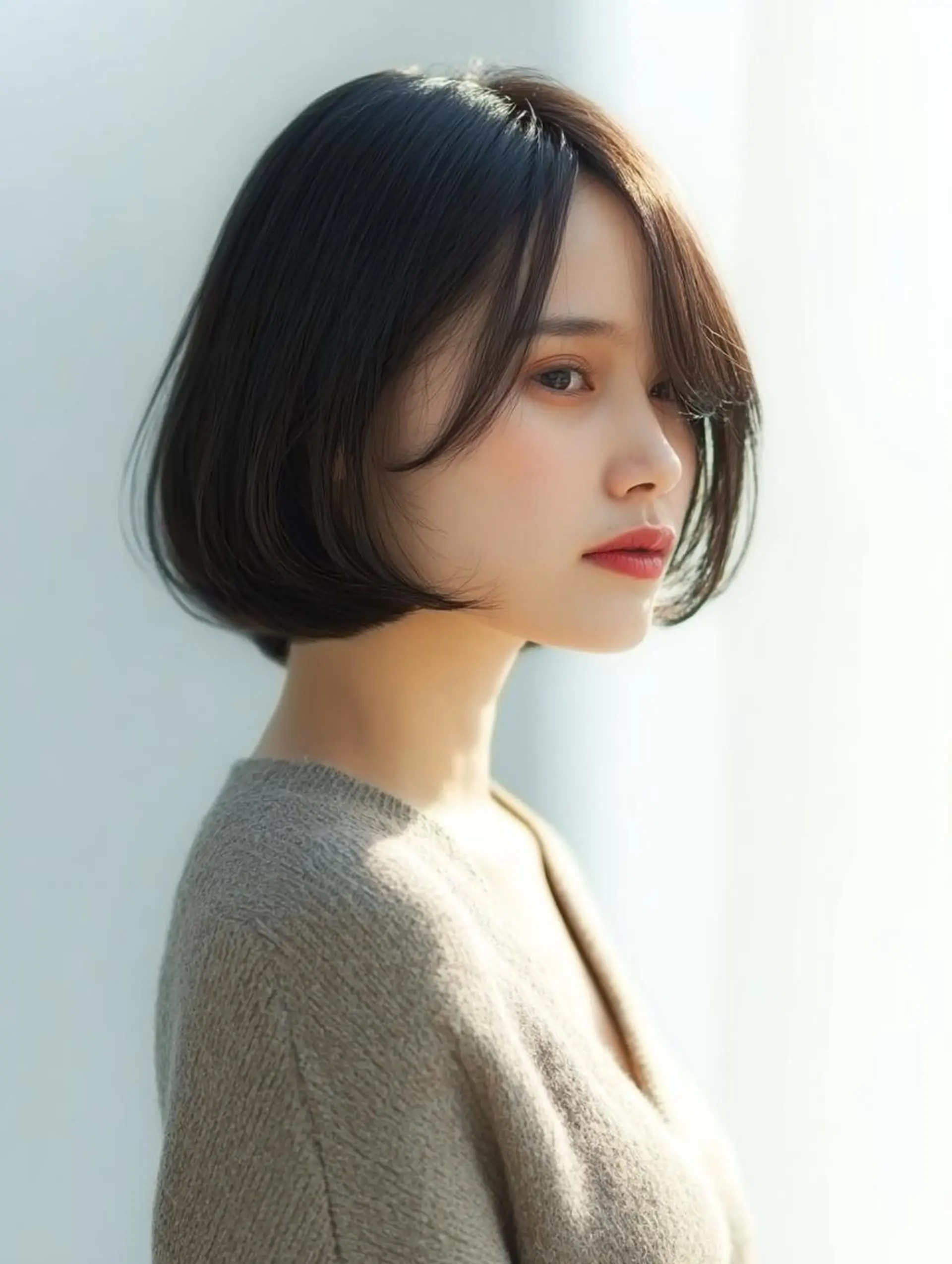 ショート ハッシュカット 髪質改善 レイヤーカット 縮毛矯正 トリートメント カット ヘアカラー トリートメント 生艶髪＆レイヤー🔔 渋谷お薦めNo.1✨のヘアスタイル