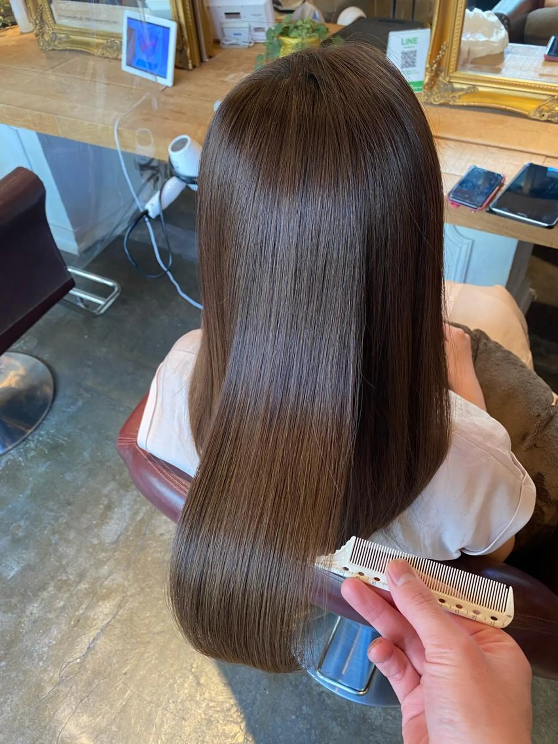 セミロング トリートメント ヘッドスパ 髪質改善／美髪矯正 林田和真のヘアスタイル