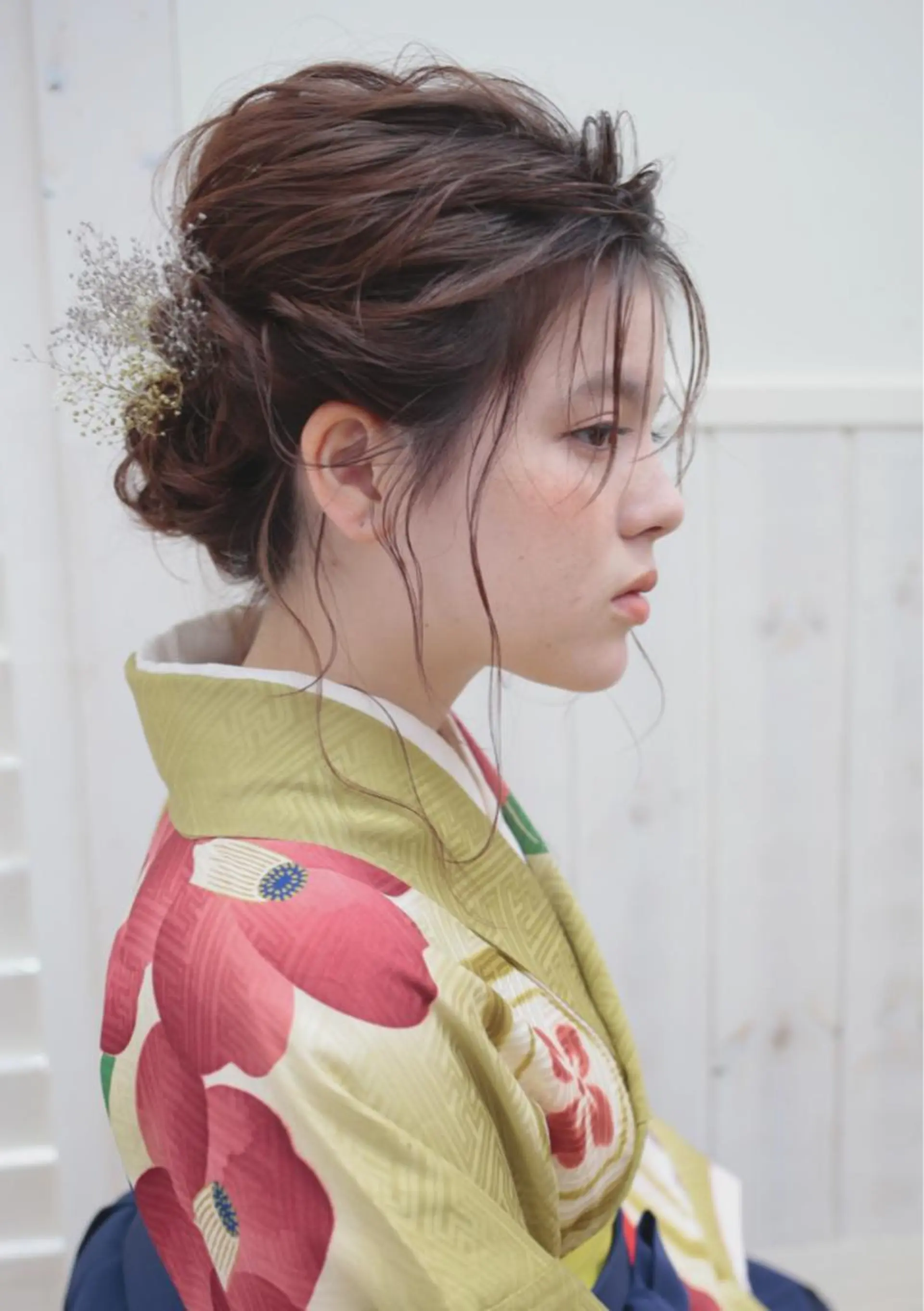 ミディアム ヘアアレンジ 着付け ぱつっとボブ/ 小野あかねのその他イメージ