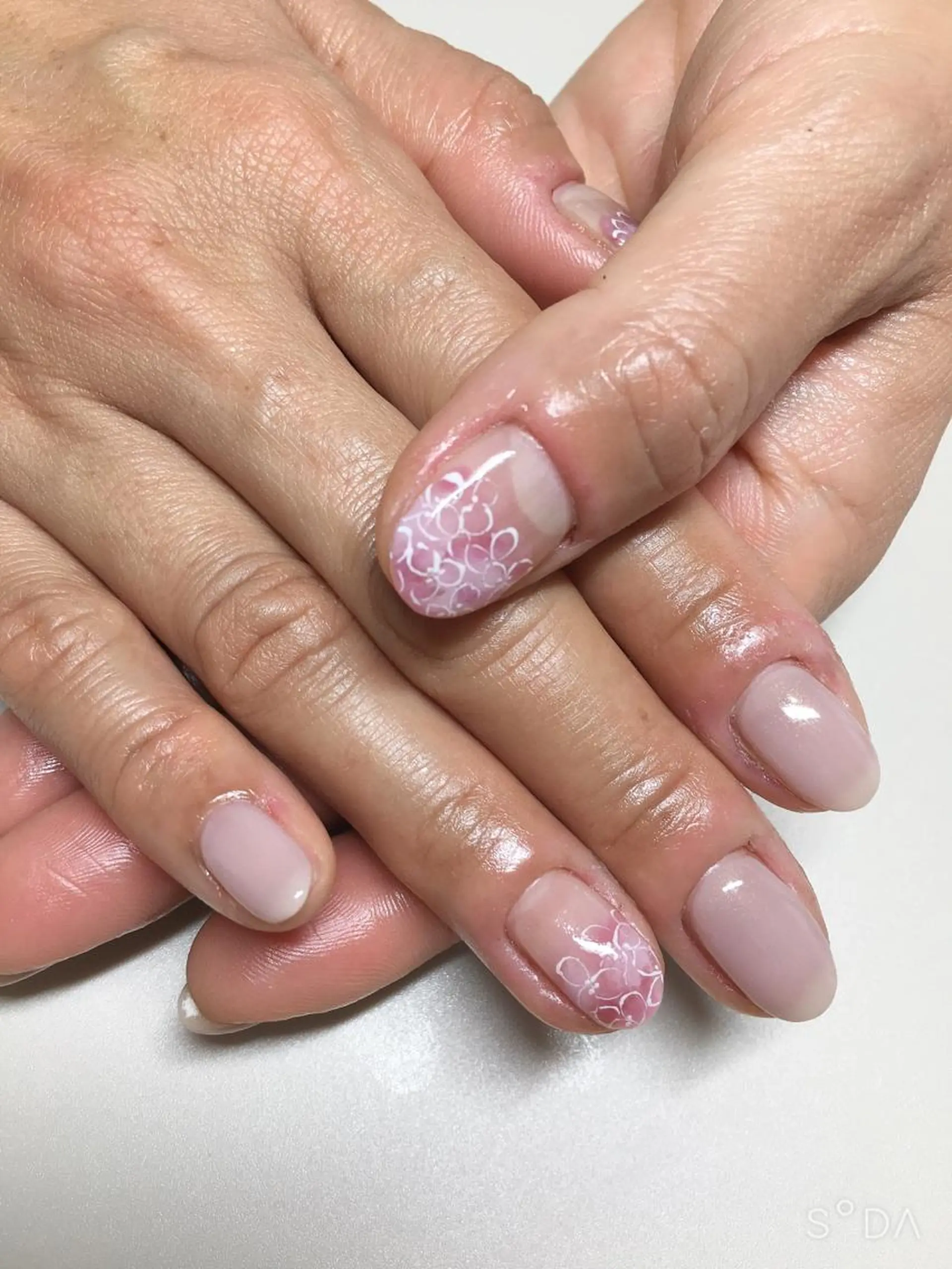 ネイル アートネイル フラワーネイル ニュアンスネイル kipinail 川﨑えりかのネイルデザイン