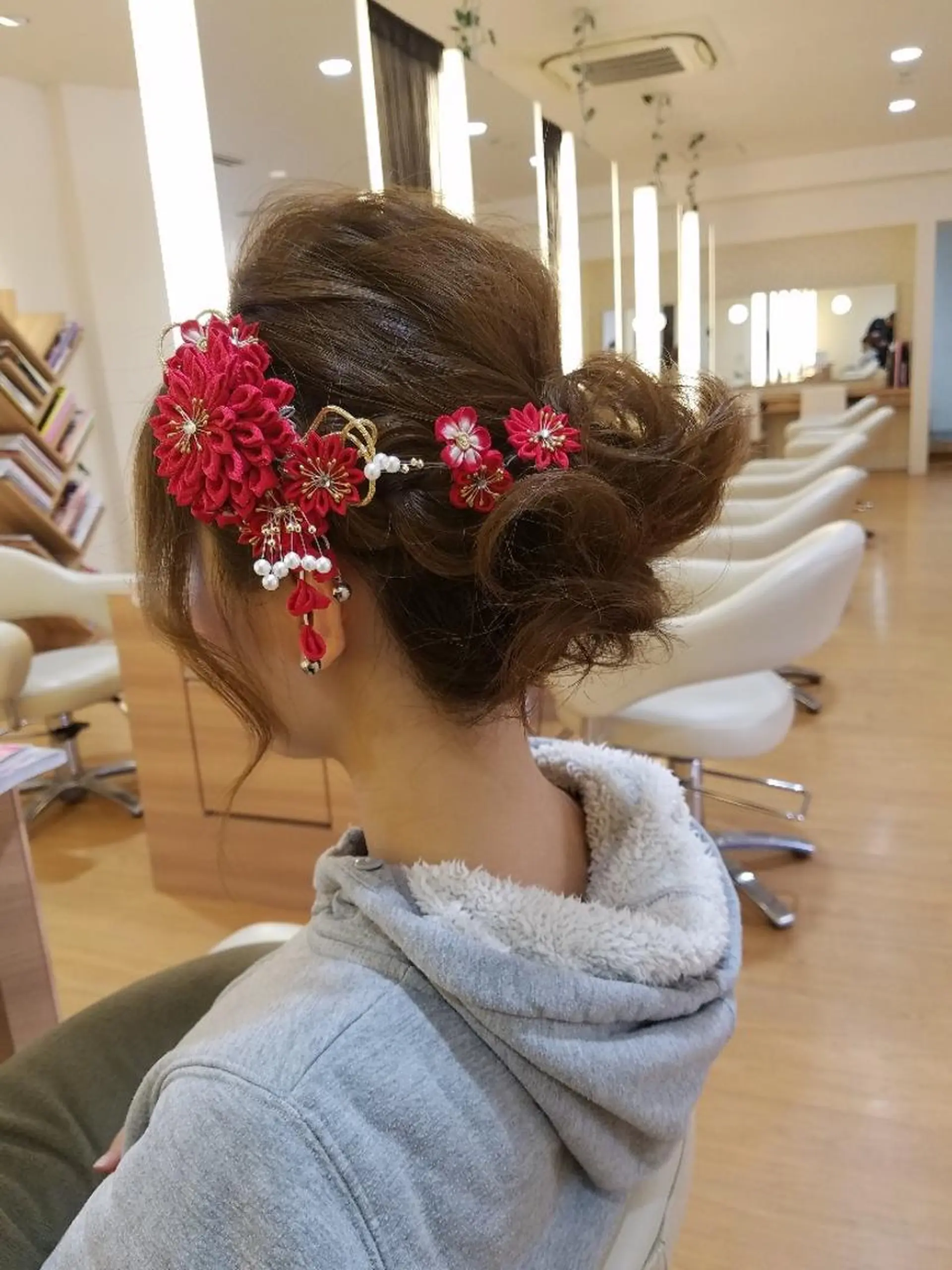 セミロング 髪質改善/ハイライト 小林秀樹のヘアスタイル