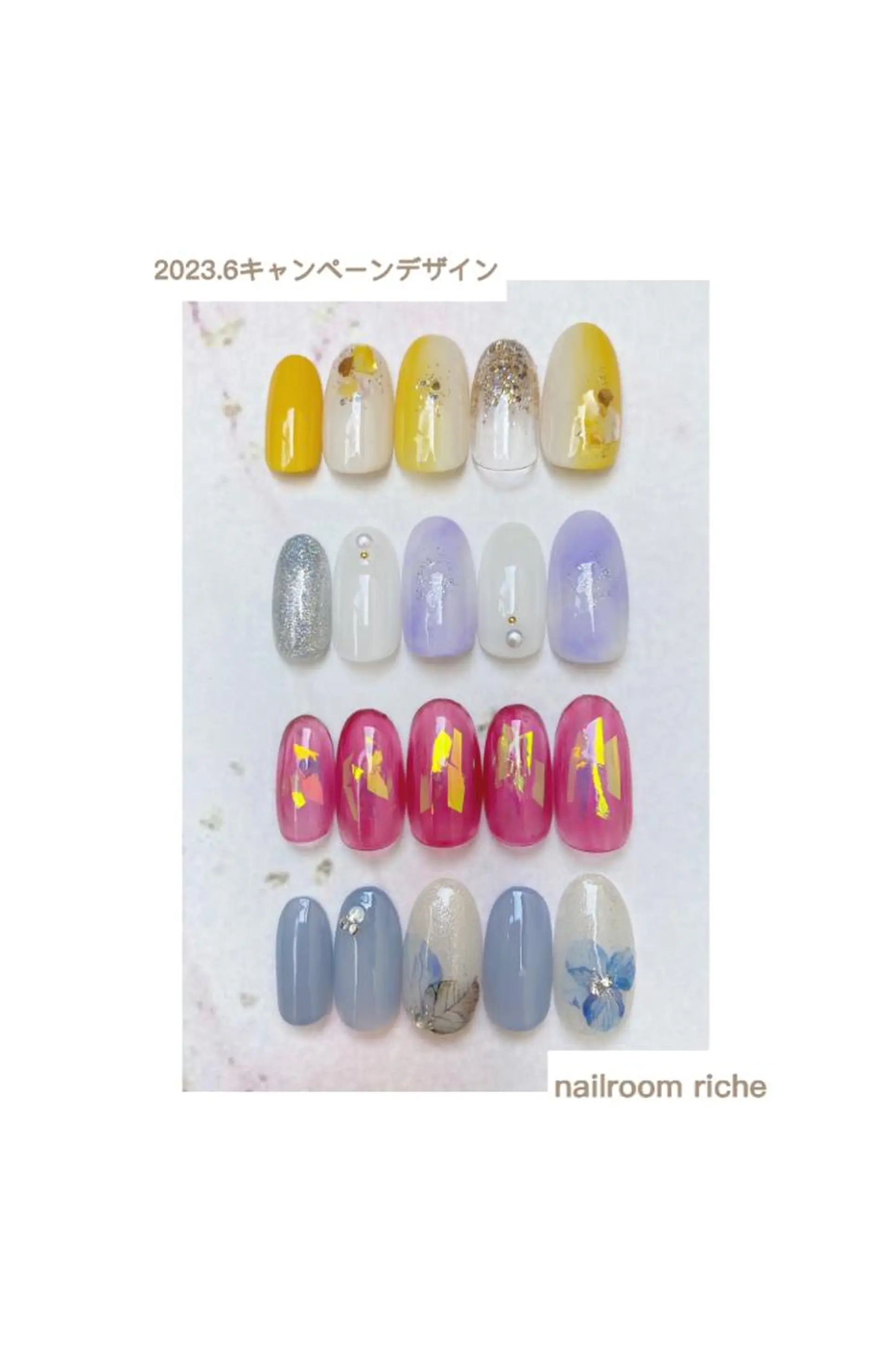 ネイル ハンドネイル nailroom richeのネイルデザイン