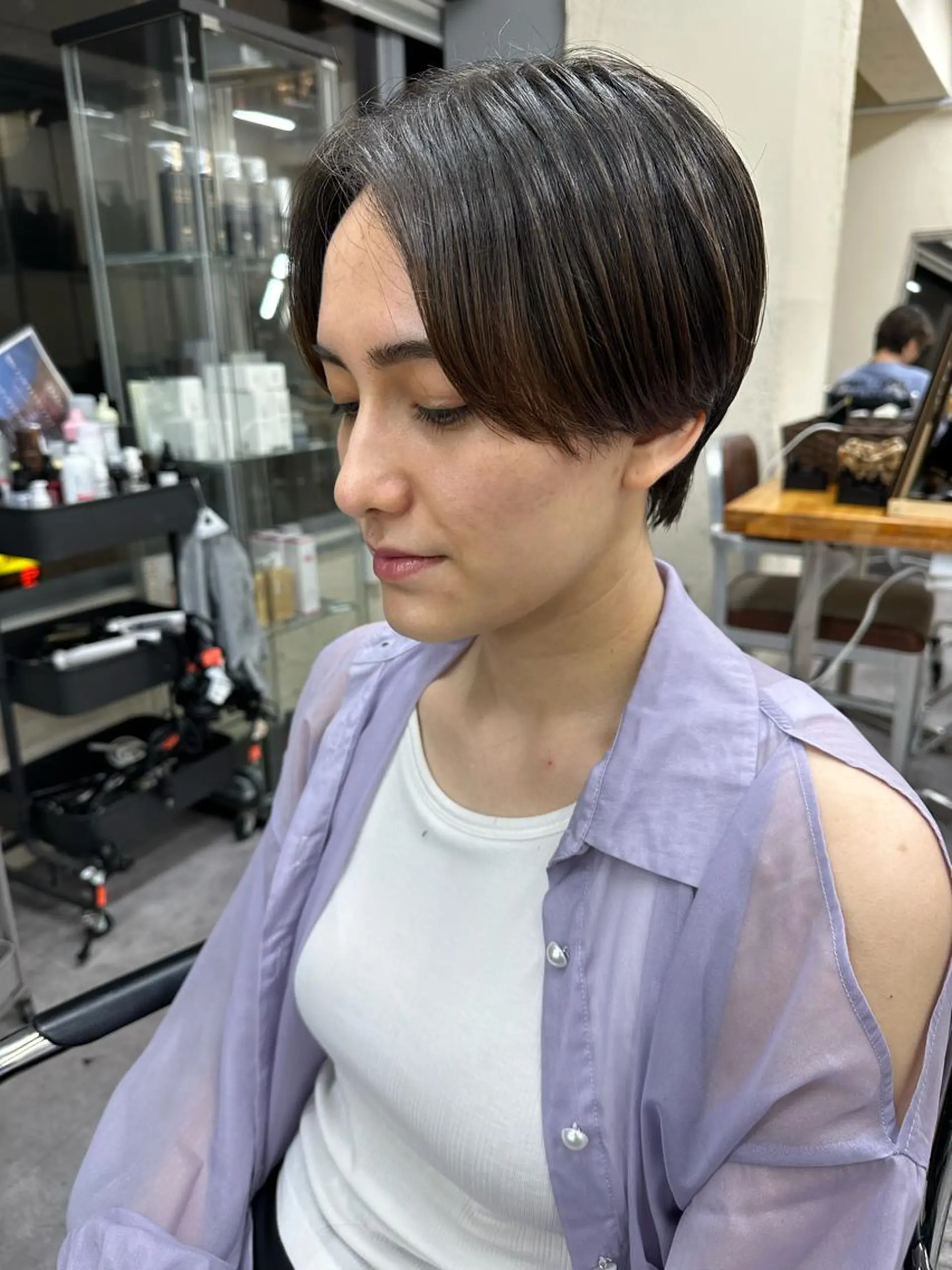 ショート メンズパーマ メンズ特化ryoのヘアスタイル