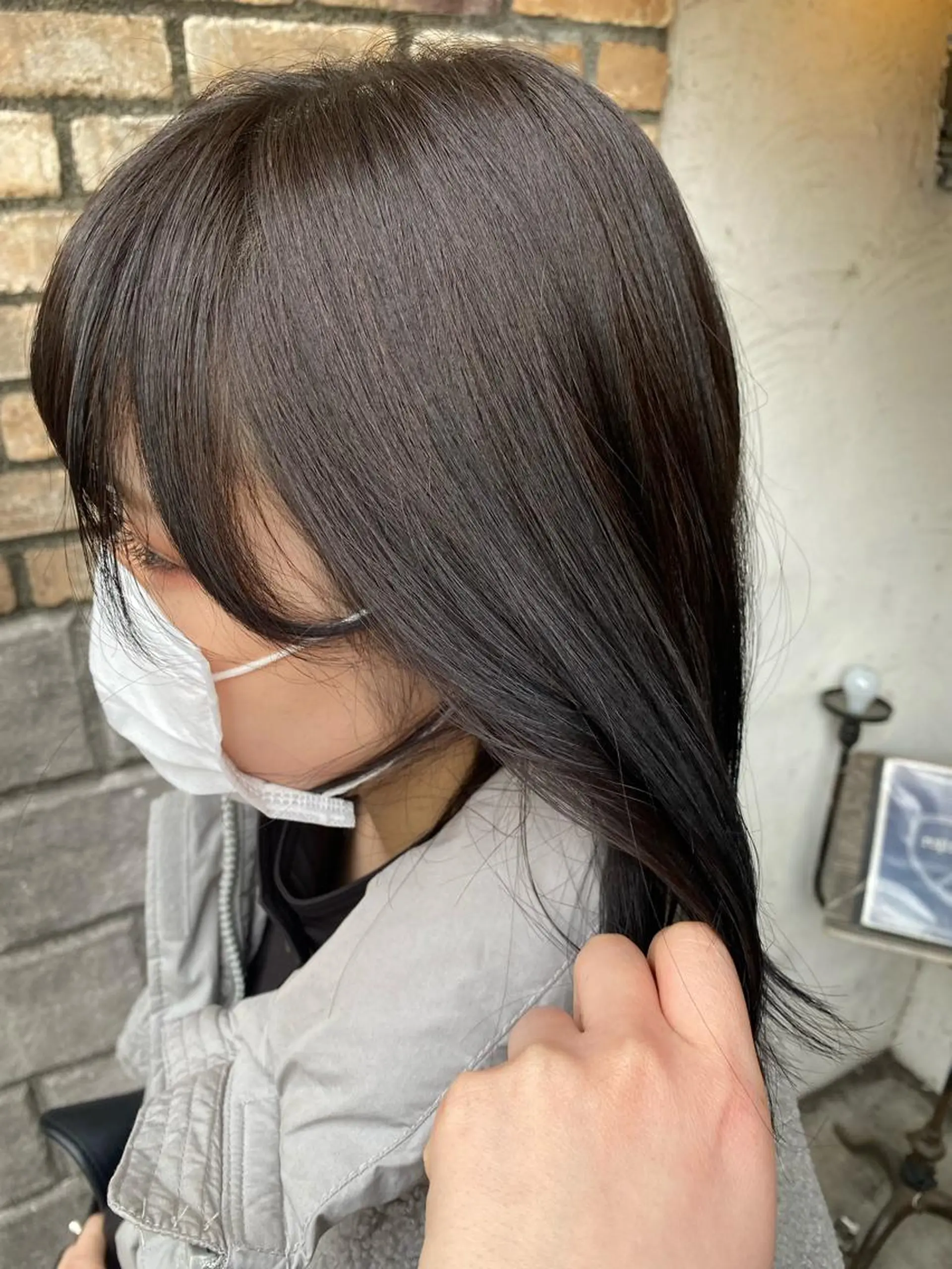 ミディアム カラー お任せヘア☘️☘️ 及川渚のヘアスタイル