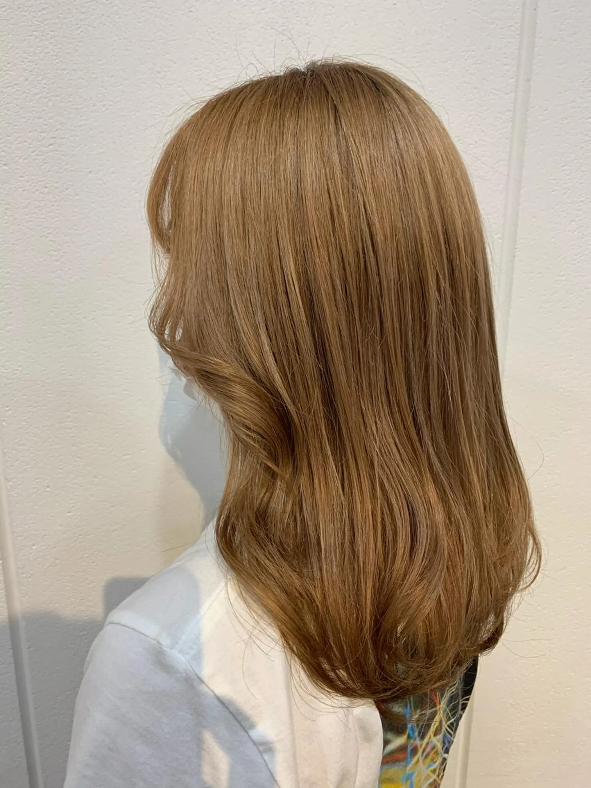 セミロング トリートメント Lolonois梅田 /Okazaki:)のヘアスタイル