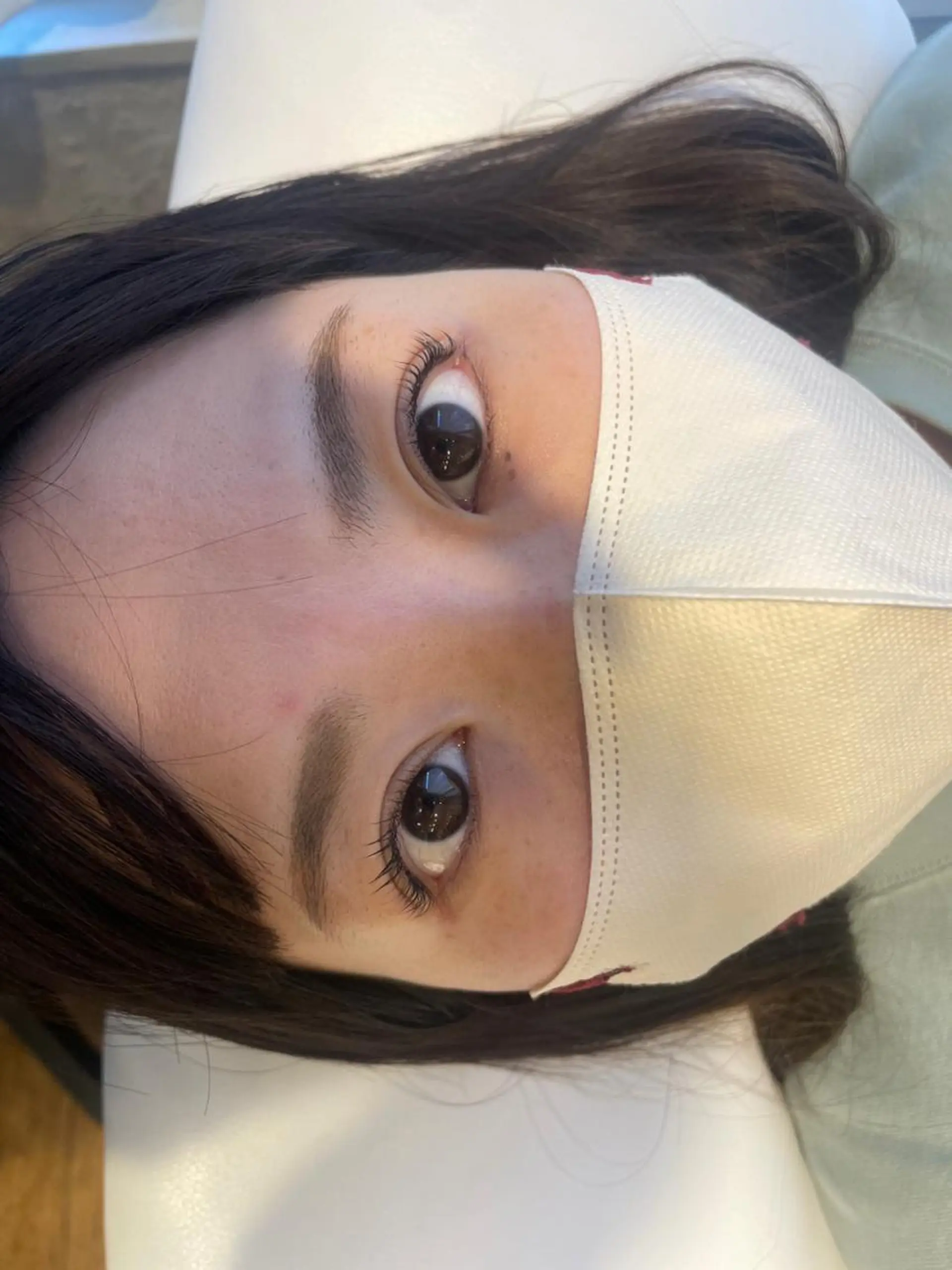 マツエク・マツパ パリジェンヌラッシュリフト 一重×まつ毛パーマ Colk ☆のマツエク・マツパデザイン