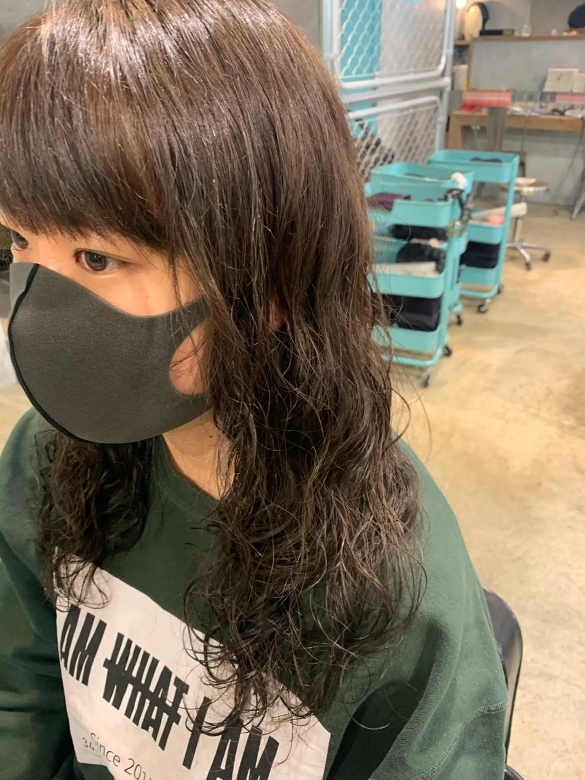 ロング ショート🌼パーマ 本間正子のヘアスタイル