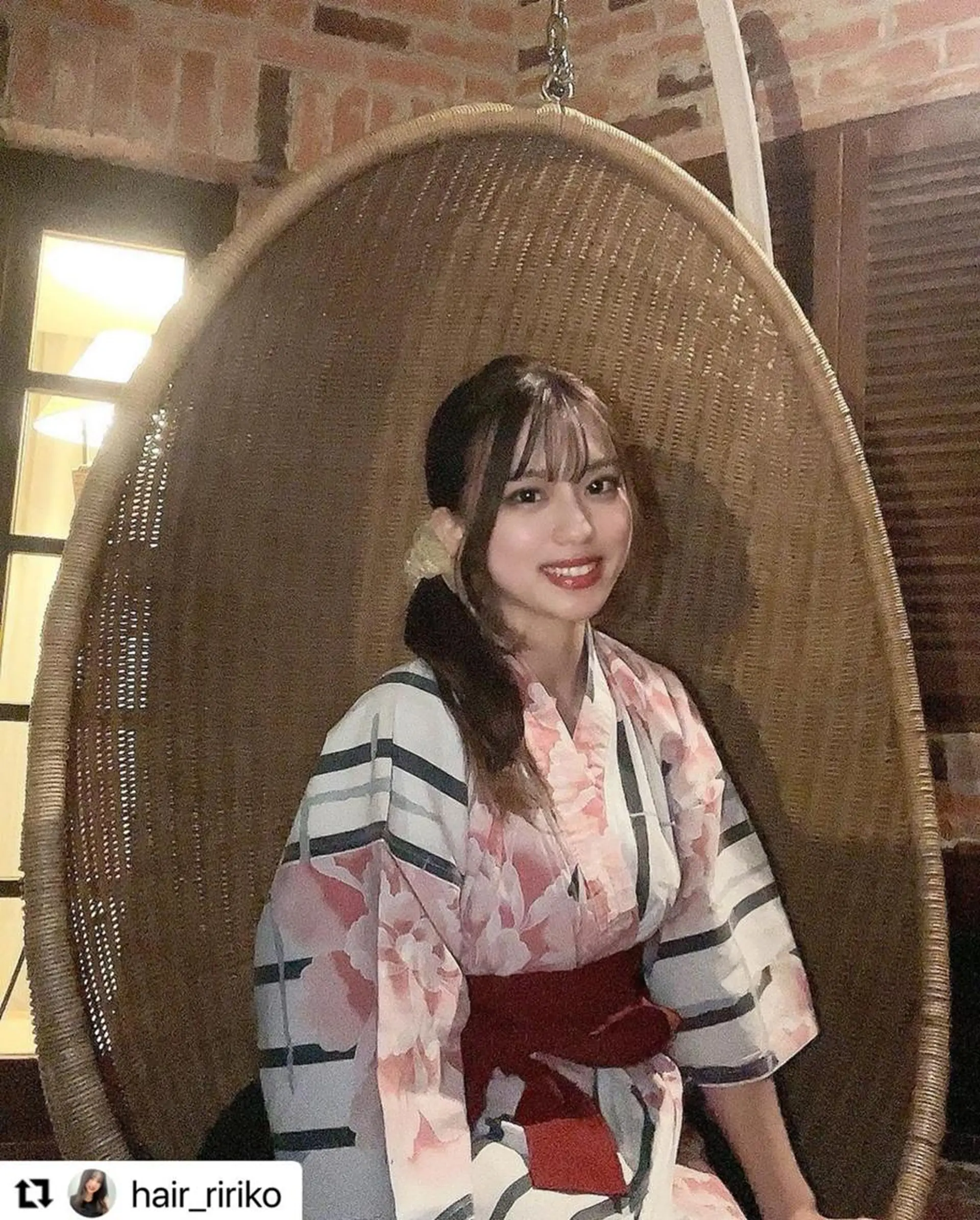 ミディアム カラー メンズ オルチャンヘア 浴衣 🩷Eny terrace🩷のヘアスタイル