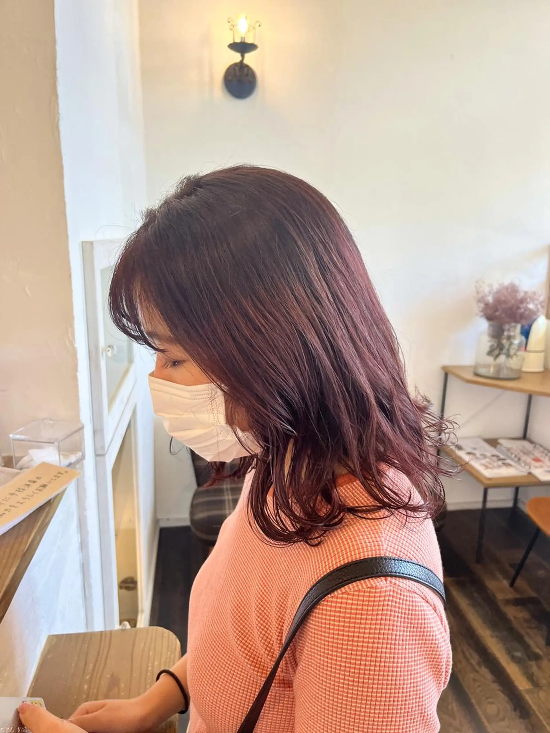 ミディアム カラー 伊藤ゆかり/髪質改善 /透明感カラーのヘアスタイル