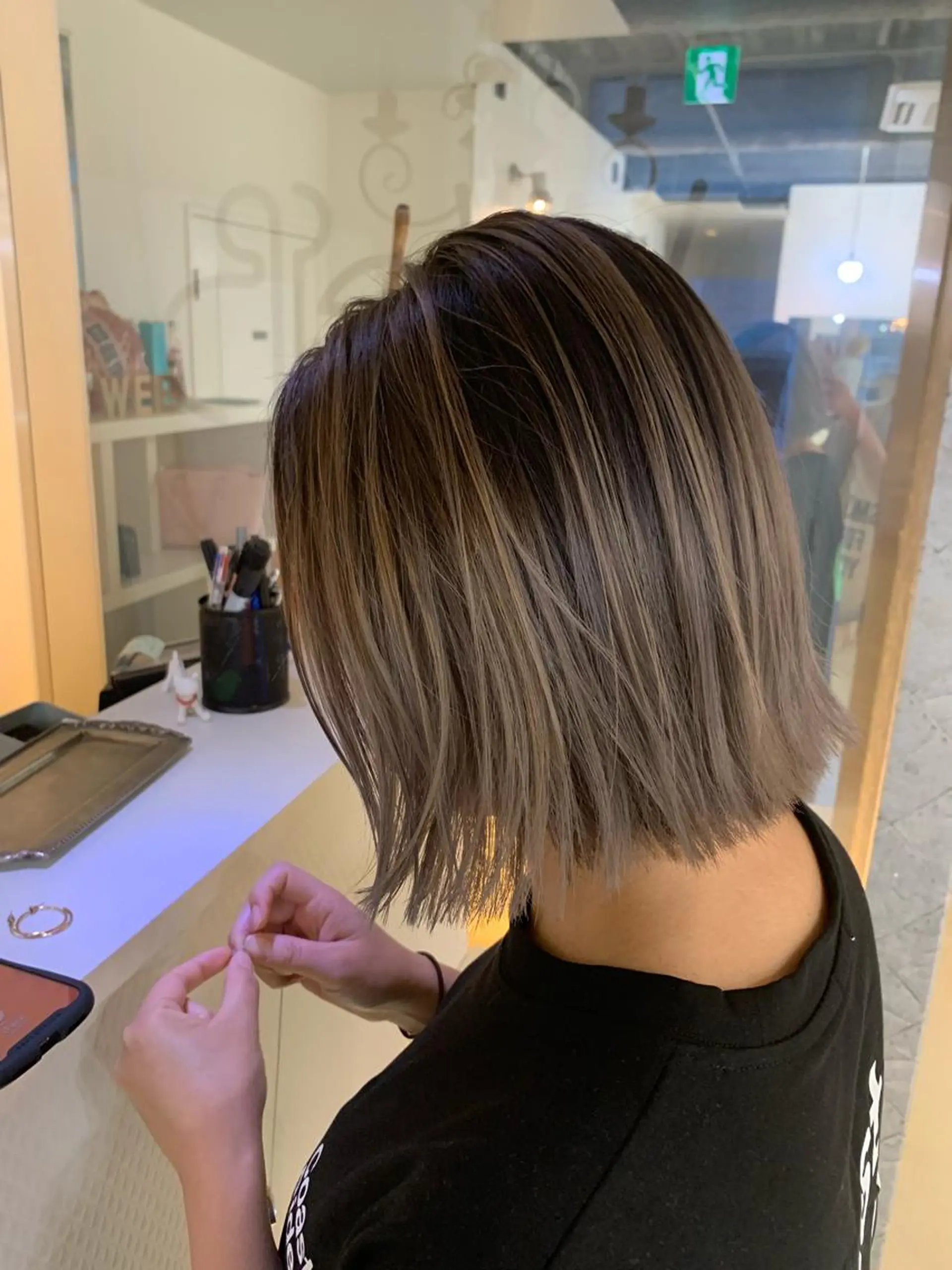 カラー 渡辺 健太のヘアスタイル