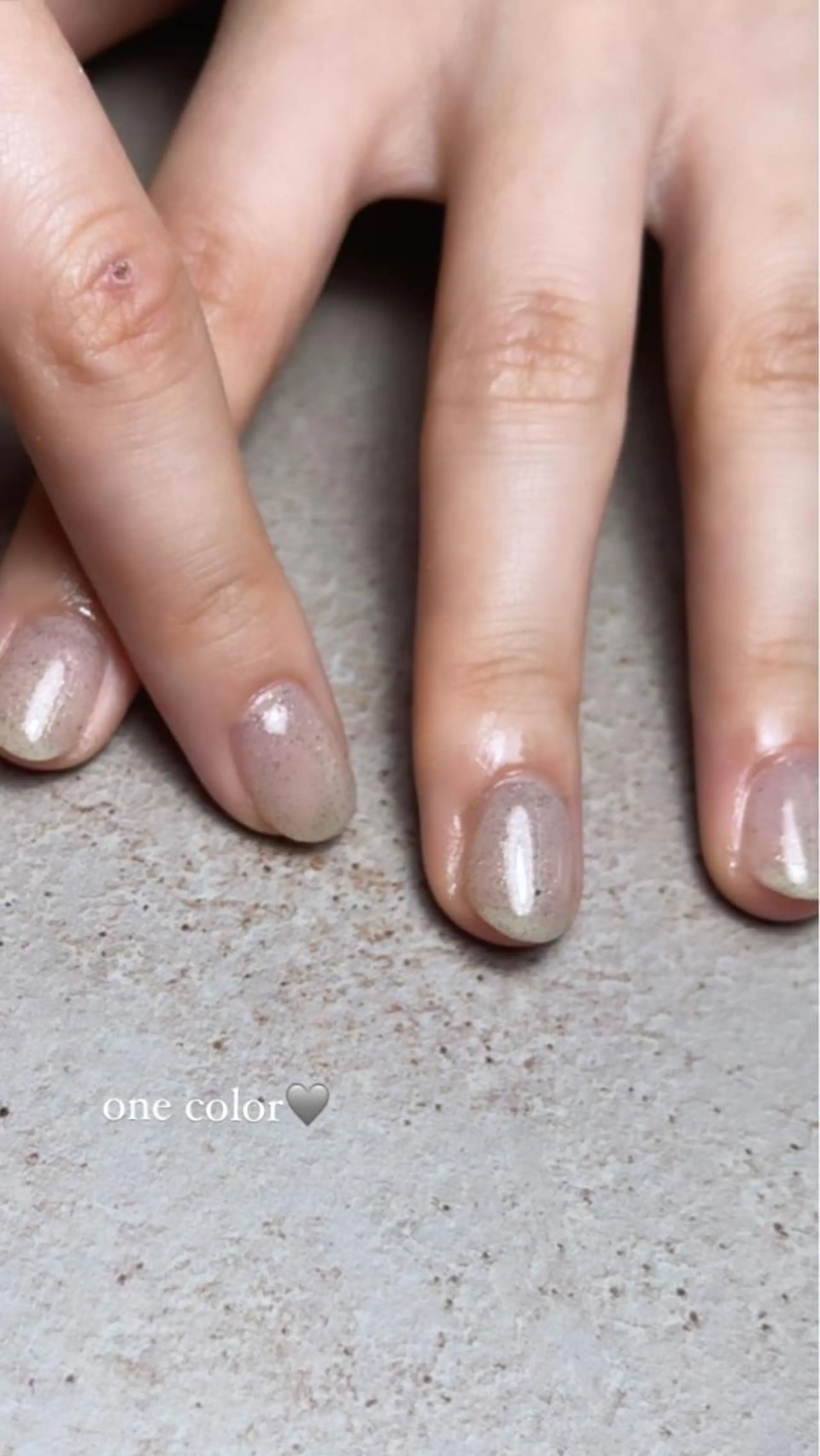ネイル ワンカラーネイル シンプルネイル GRANDE大須 Cecil💜のネイルデザイン