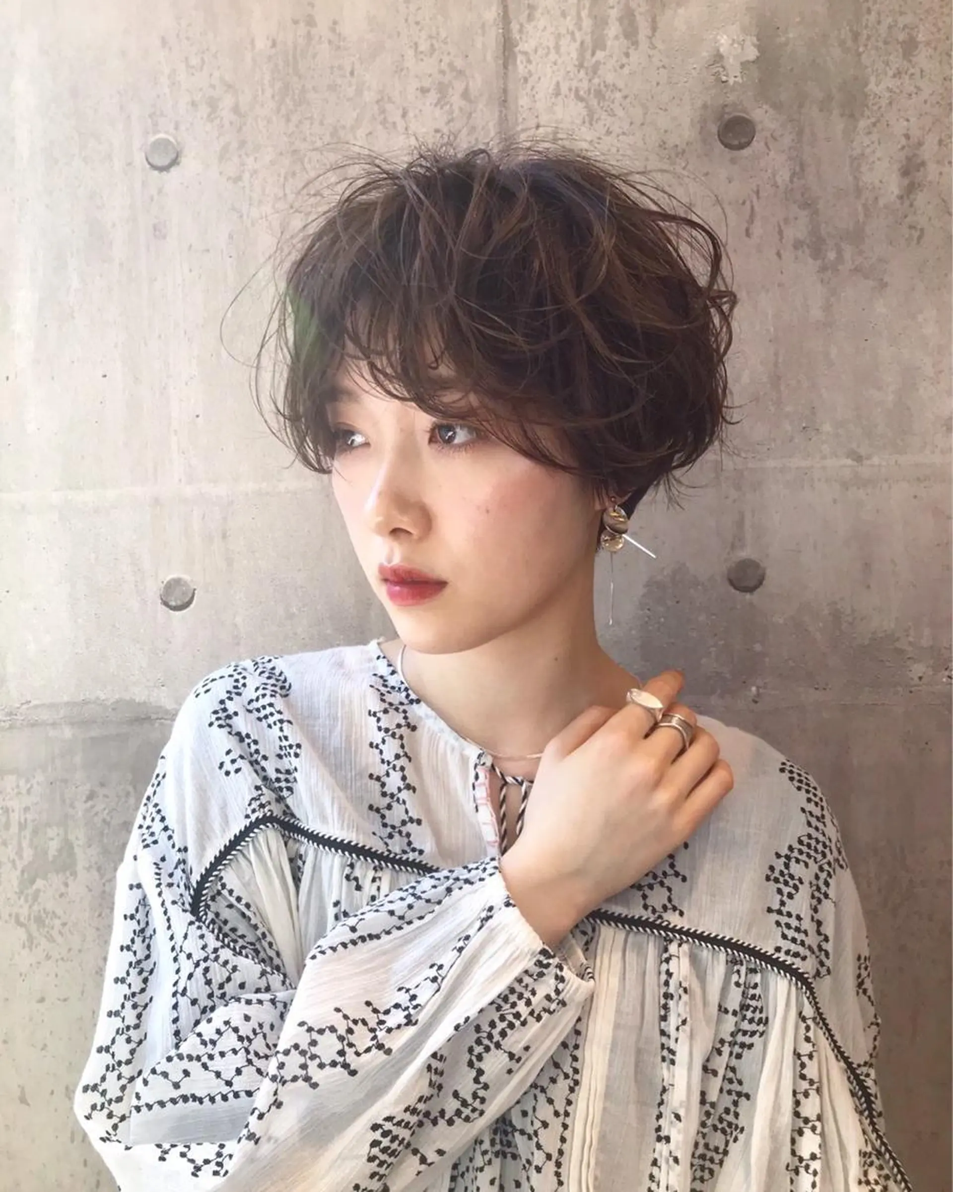 ショート ショートヘア TYCHE GINZA所属・🍃服部 雅哉🍃銀座◎のヘアスタイル