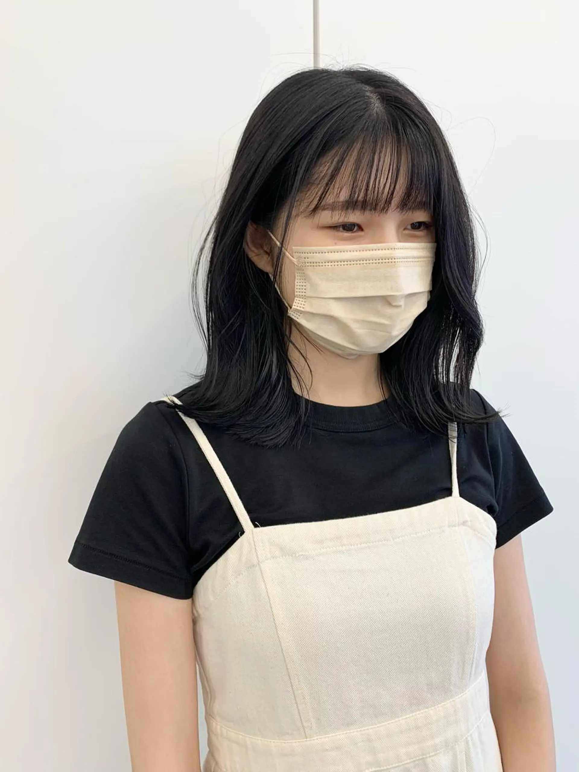 ミディアム カラー 顔まわりレイヤー レイヤーカット PAIR DAISUKEのヘアスタイル