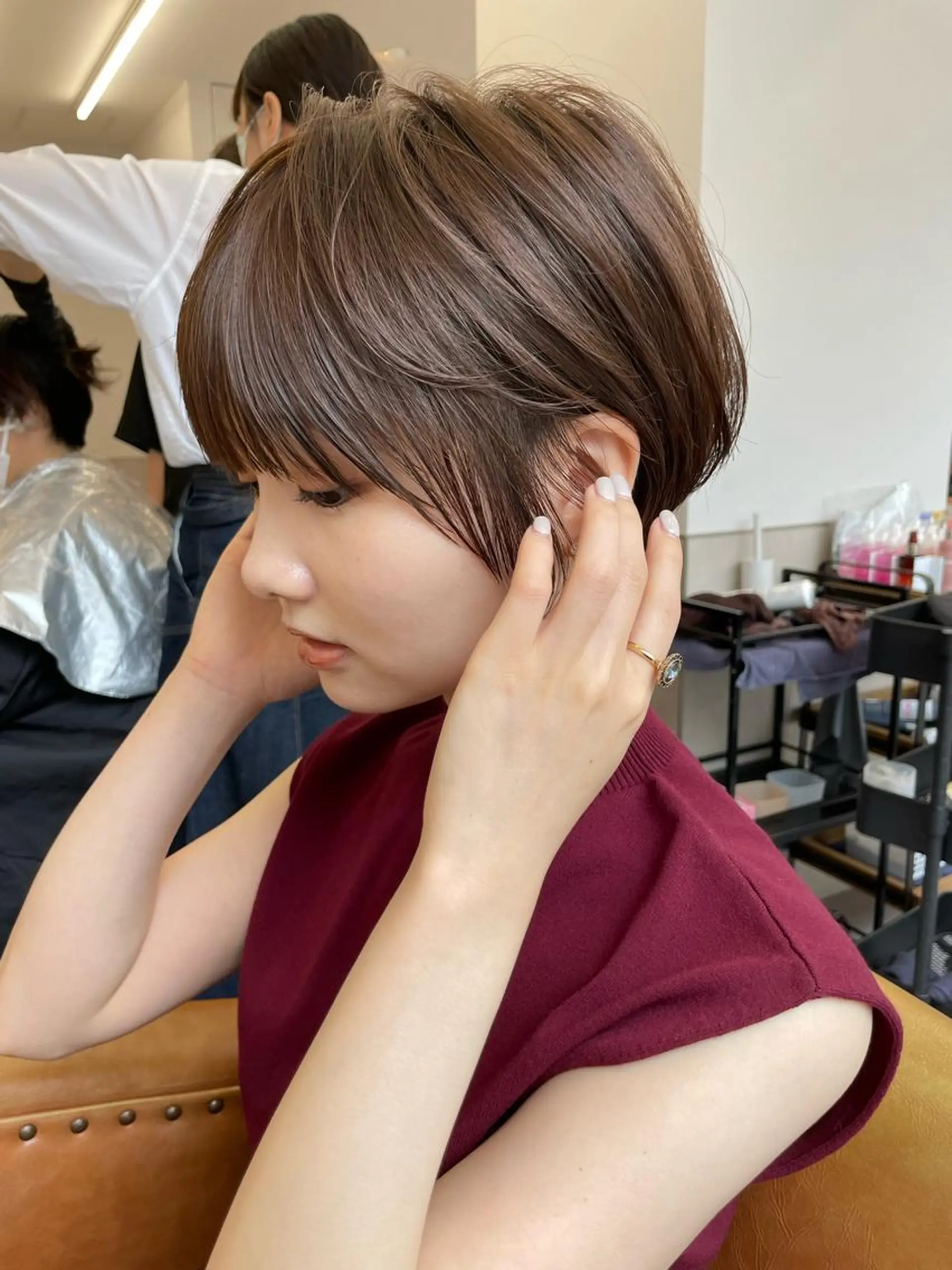 ショート sand  S Ginza所属・🌟sand🌟 丸山悠斗のヘアスタイル