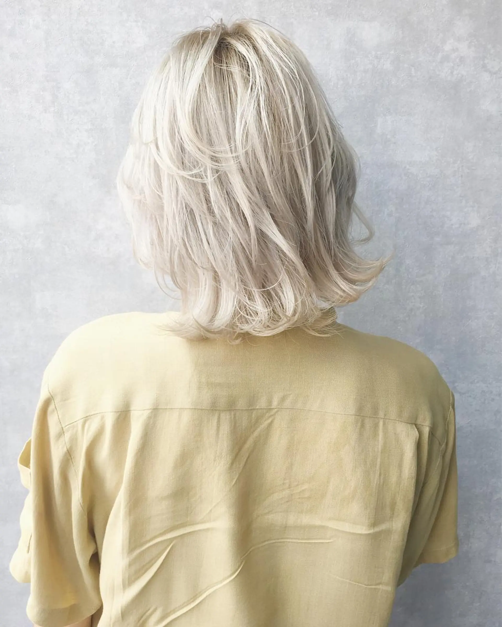 ショート カラー ウルフカット レイヤーカット BLend 渋谷のヘアスタイル