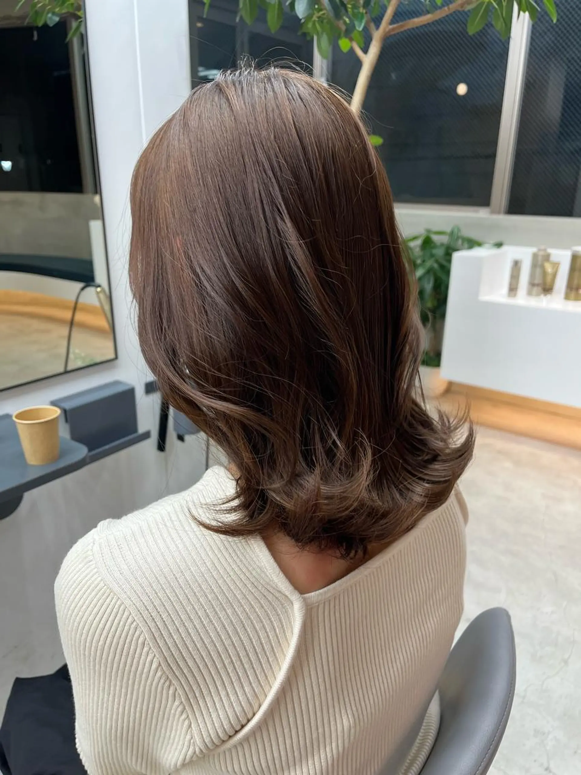 カラー ブラウンカラー ayaka♡ 柔らかカラーのヘアスタイル