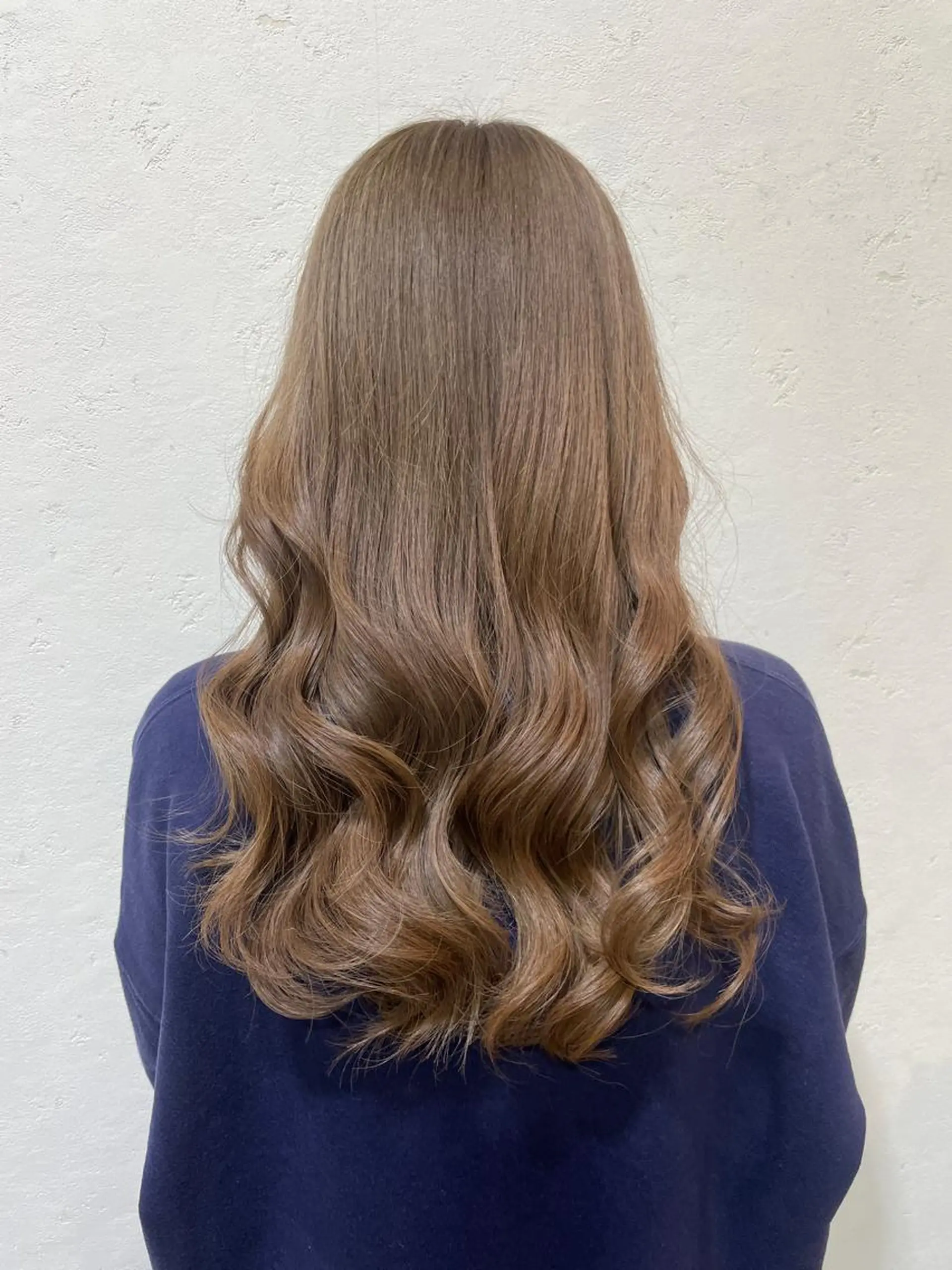 ロング カラー 齋藤 結愛のヘアスタイル