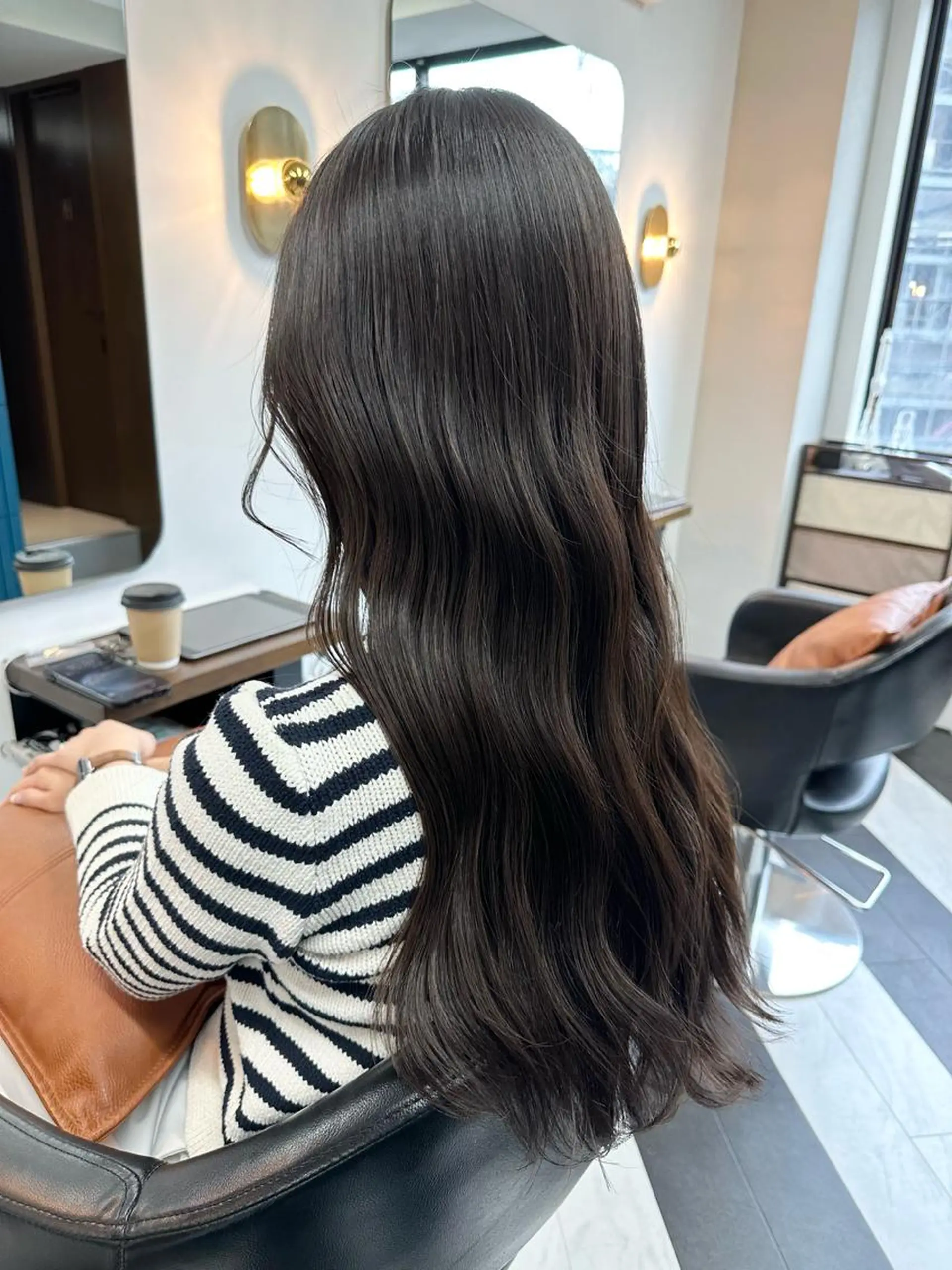 ロング カラー 守屋 寿哉のヘアスタイル