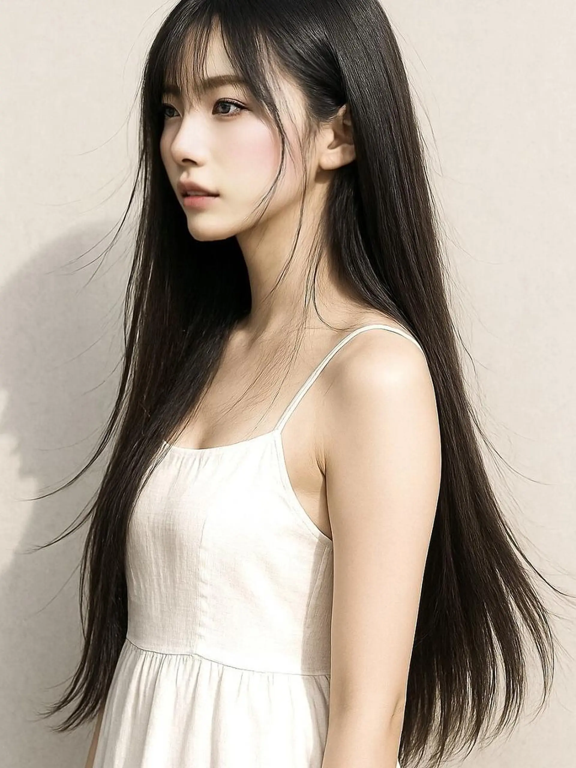 ロング カット 縮毛矯正 トリートメント EARTH川越/オー ナー/阿部建のヘアスタイル