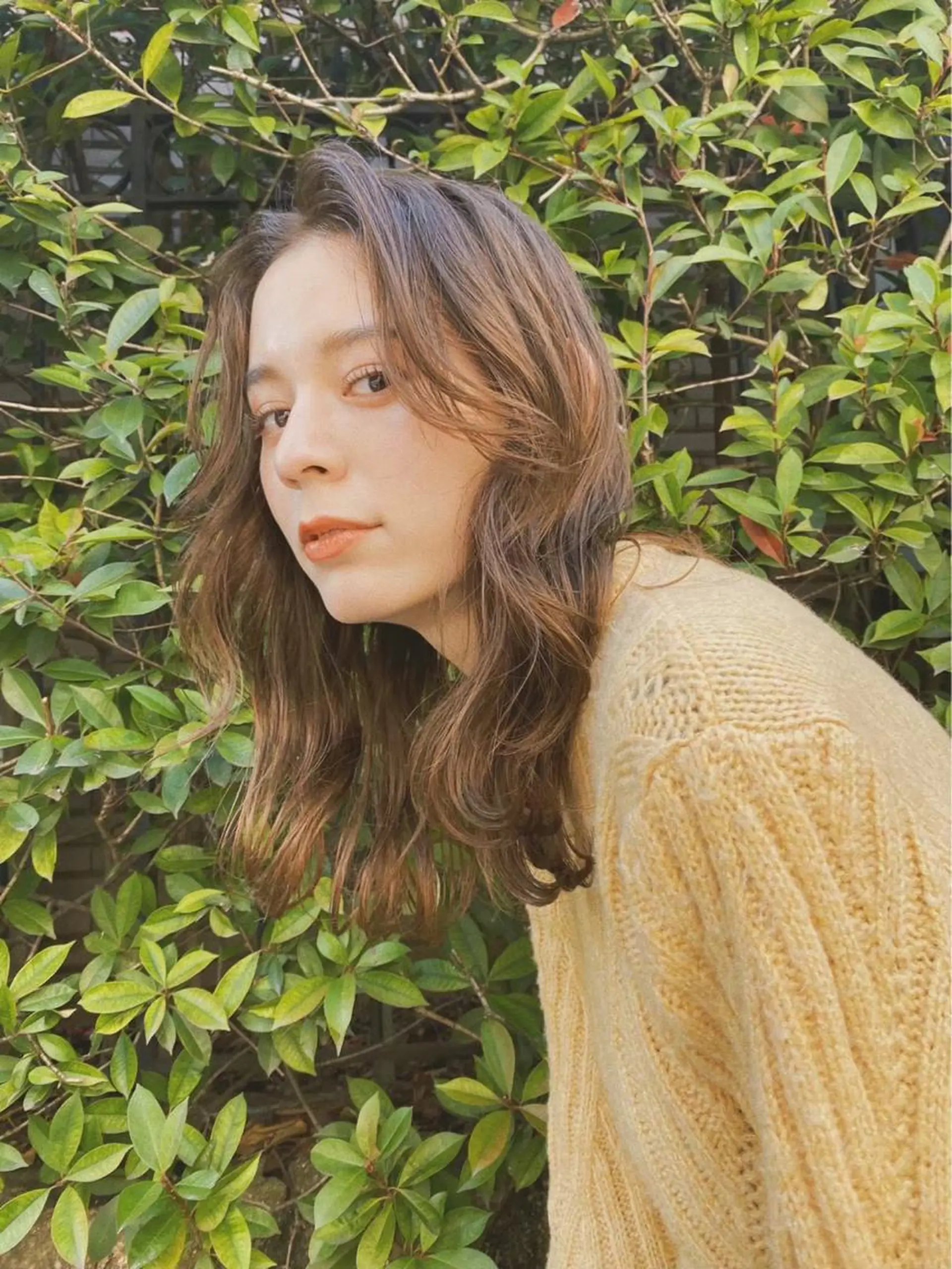 ミディアム カラー カット ヘアカラー トリートメント 髪質改善/似合わせ レイヤー/AYUMUのヘアスタイル