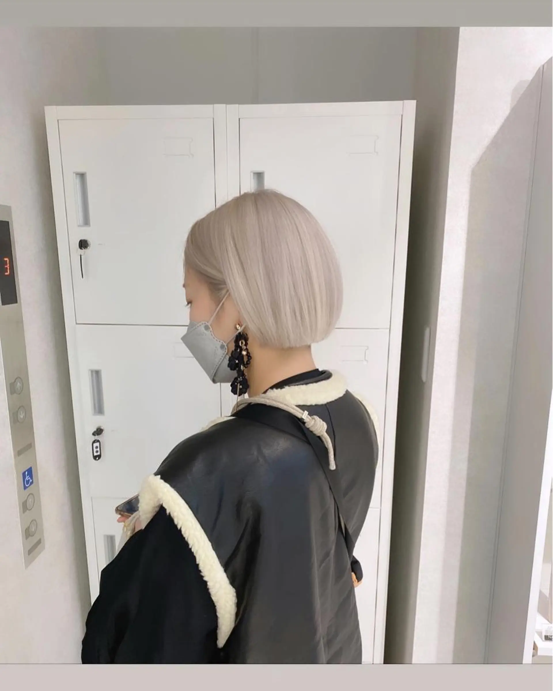 ショート カラー ブリーチ 加藤 利基のヘアスタイル