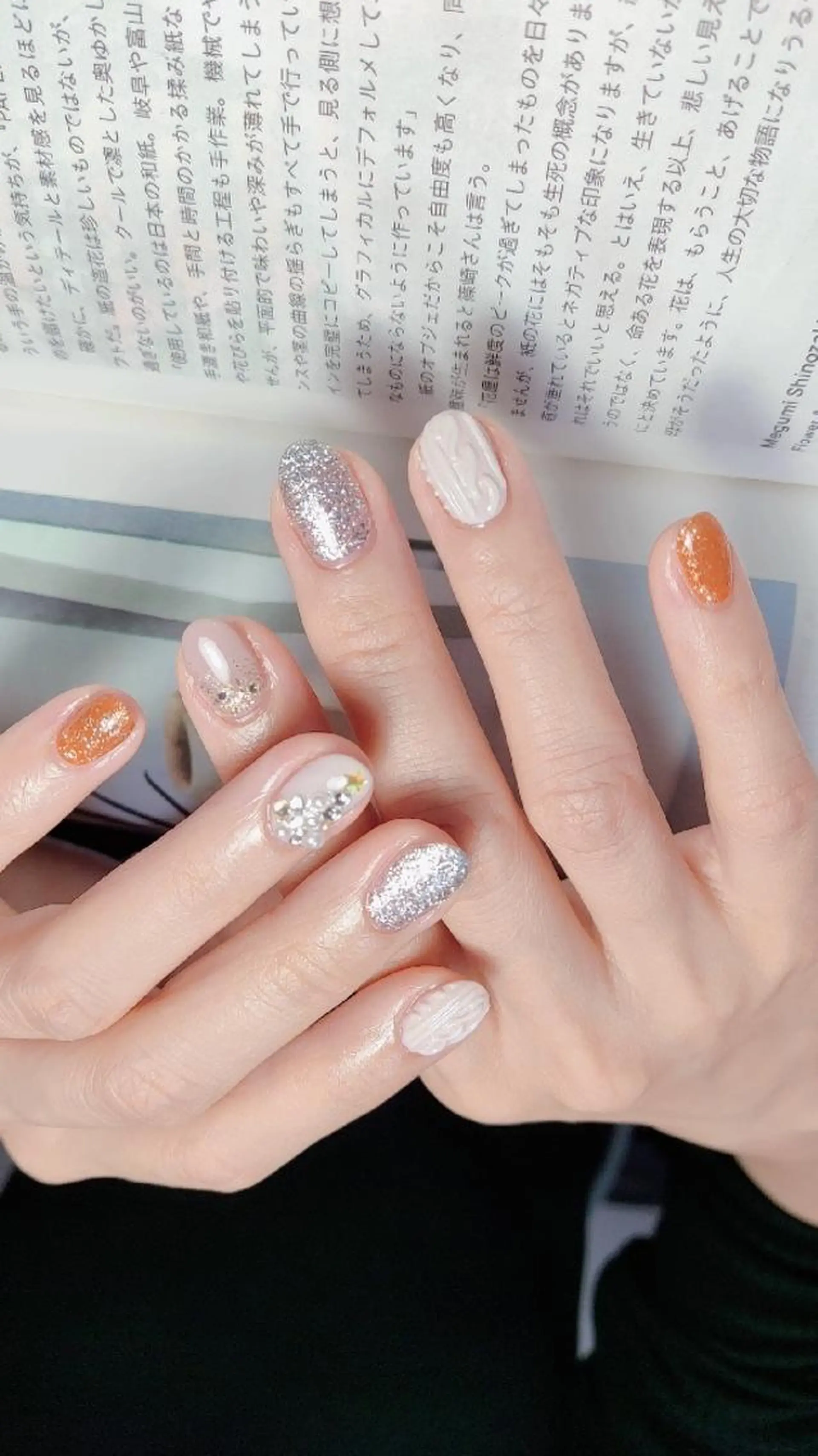 ネイル 冬ネイル クリスマス ハンドネイル E·U·B ネイル所属・横浜市中区曙町 E·U·Bネイルのネイルデザイン