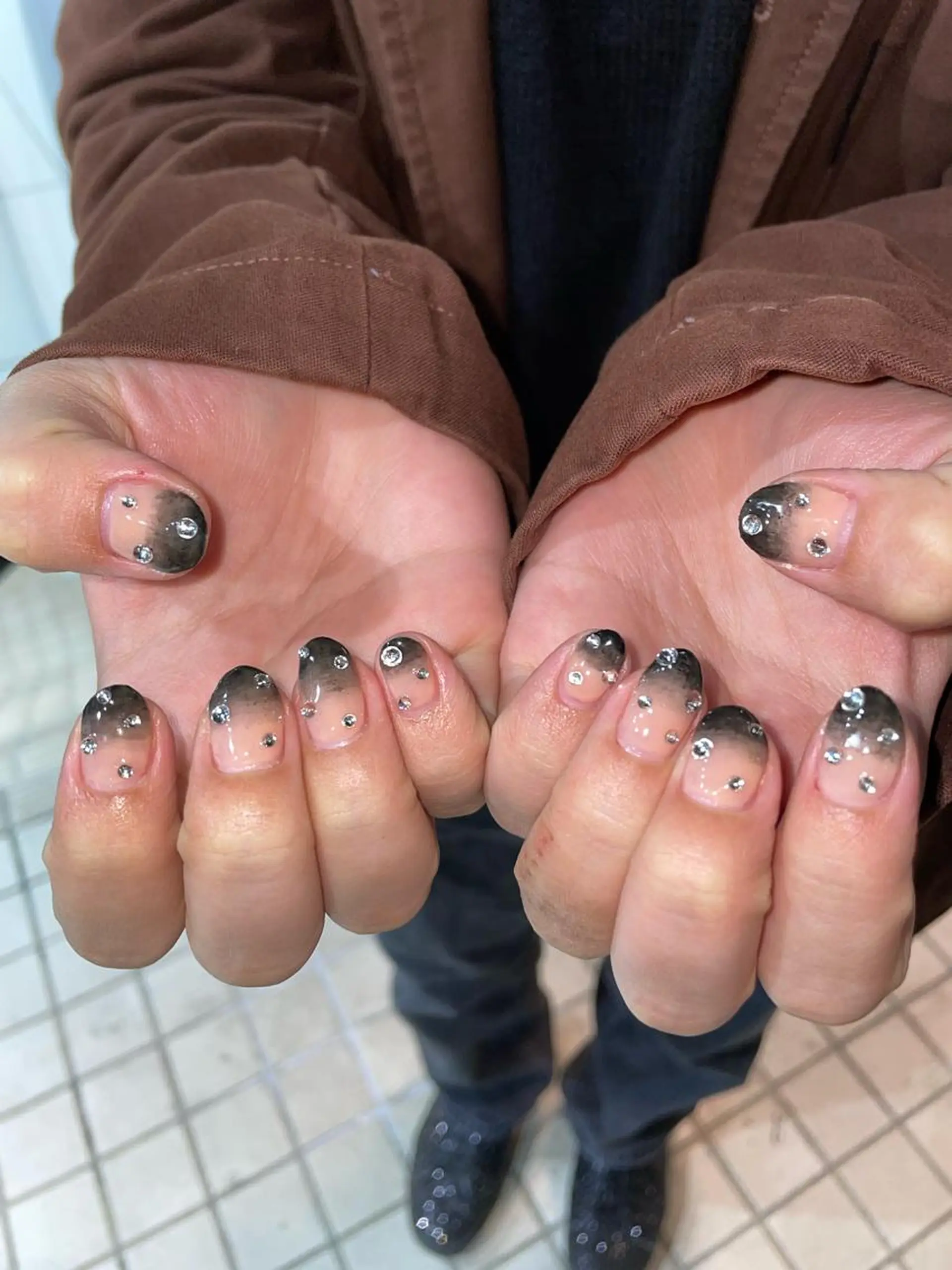 ネイル メンズネイル ハンドネイル メンズ/艶髪/カラー サクラ🌸のヘアスタイル