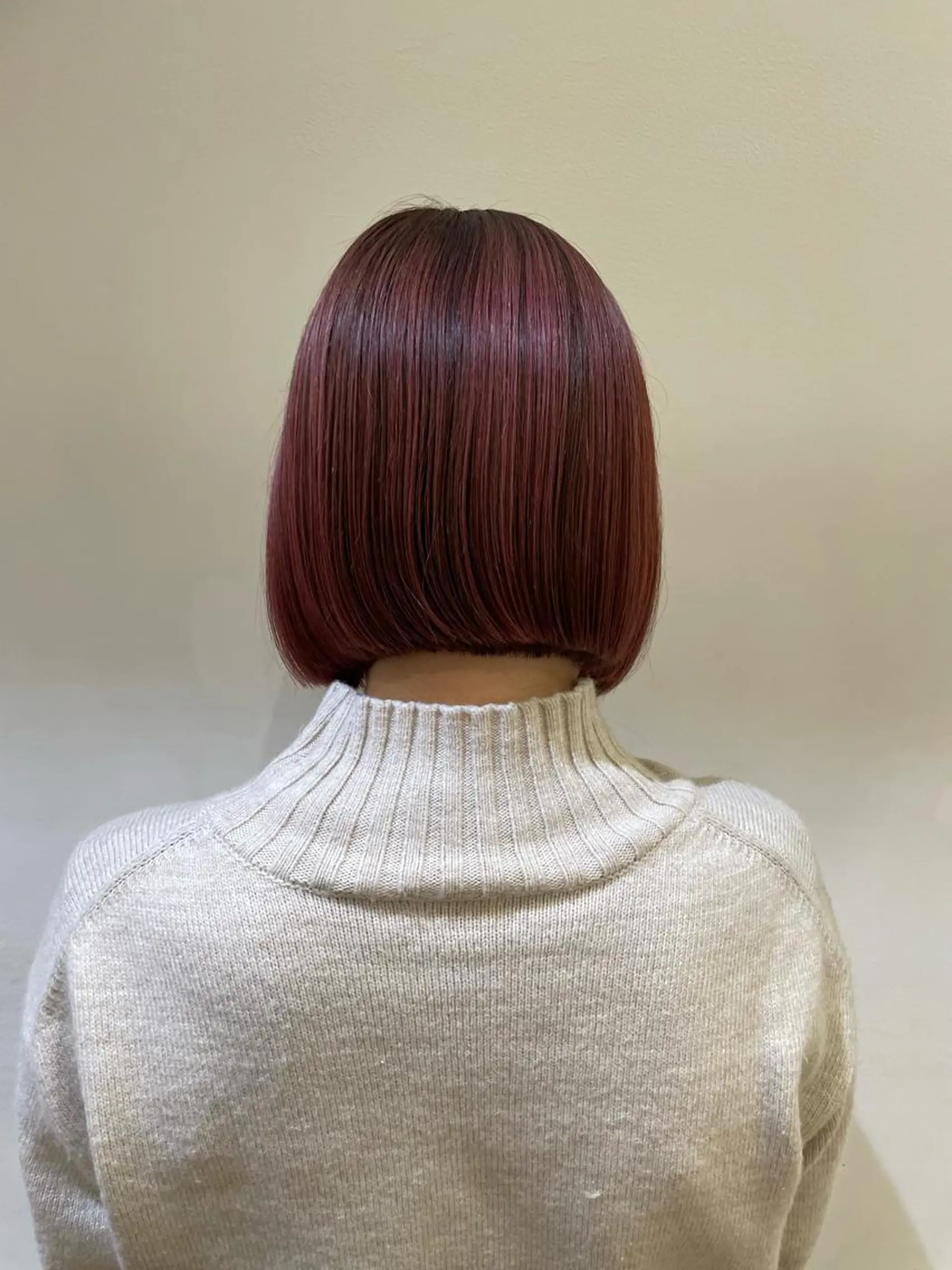 ミディアム 暖色カラー/似合わせ カット/名古屋/辻のヘアスタイル