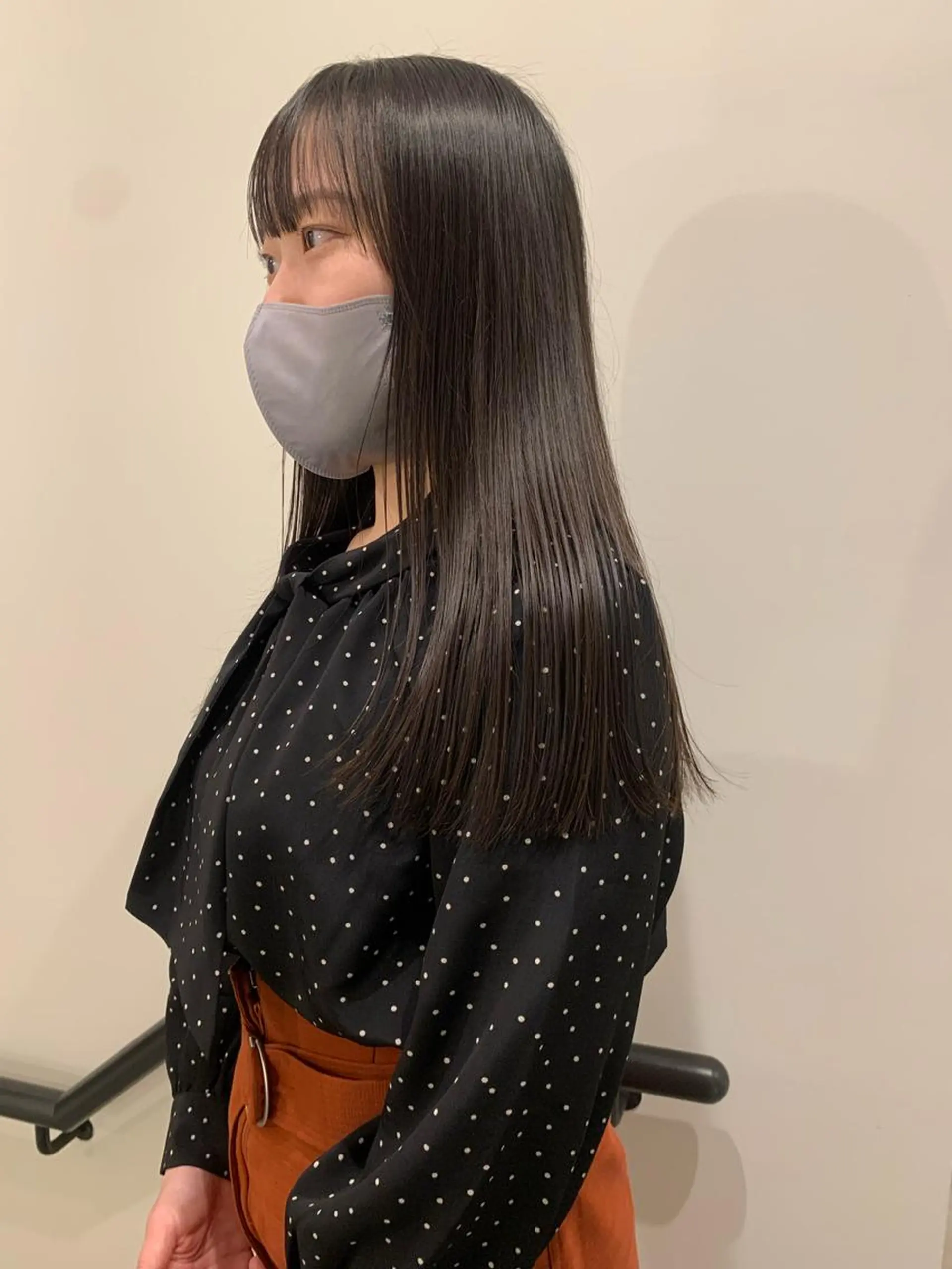 ロング 落合希 Olivebeigeのヘアスタイル