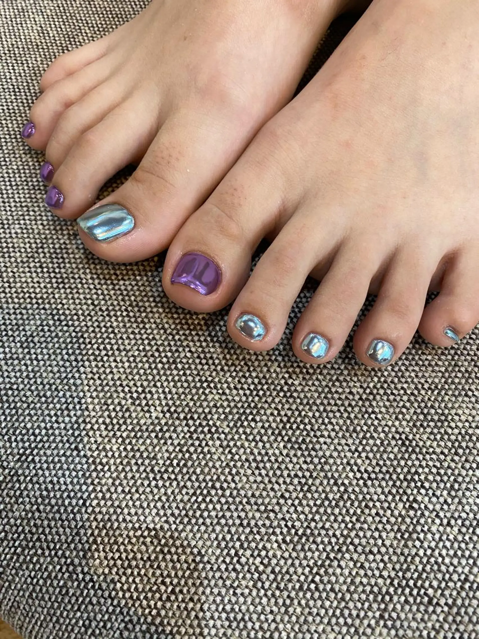 ネイル ミラーネイル 🌼大西洋子 laughl🌼のネイルデザイン