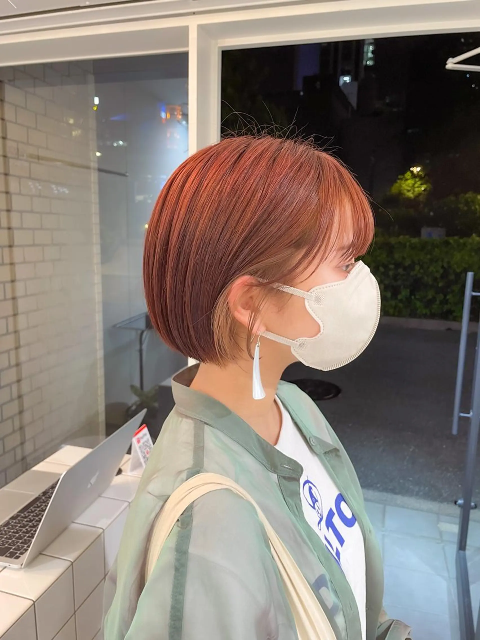 ショート カラー Koto🌿 ブリーチなしカラーのヘアスタイル