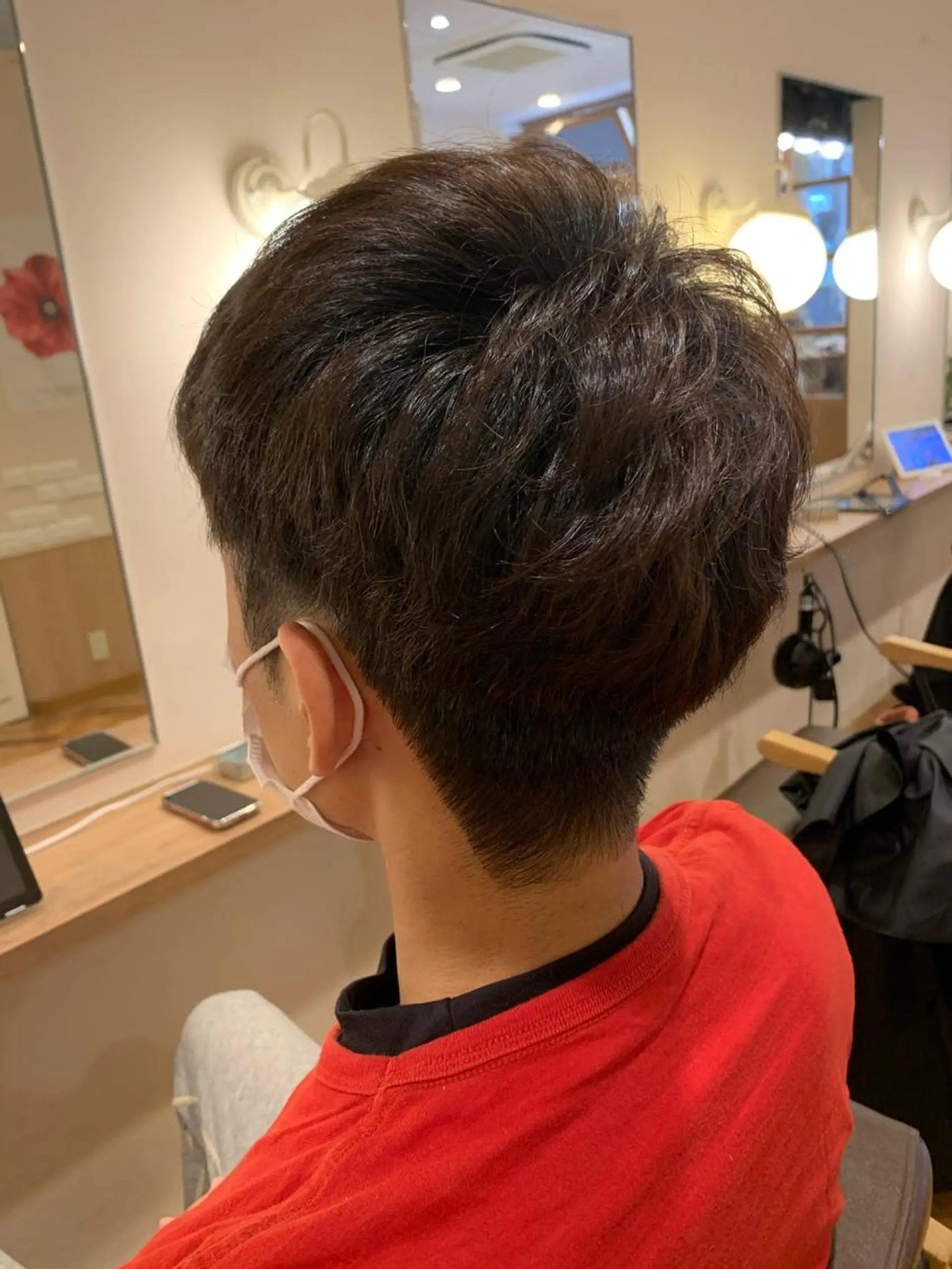 パーマ メンズ u n aのヘアスタイル