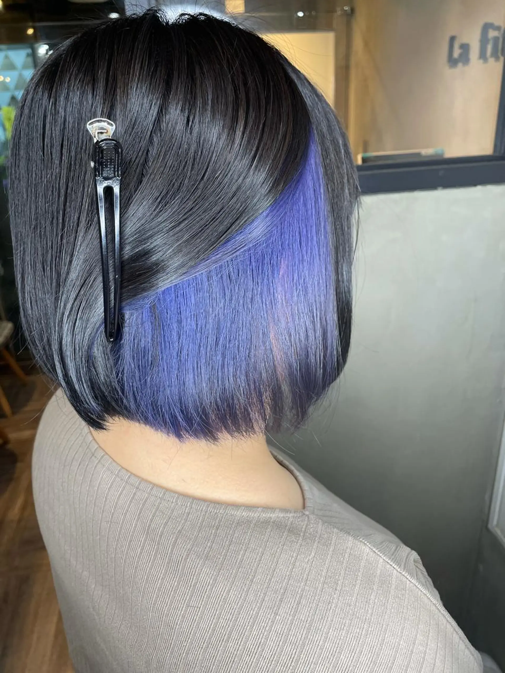 ショート カラー ブリーチ インナーカラー La fith 店長 城谷颯人のヘアスタイル