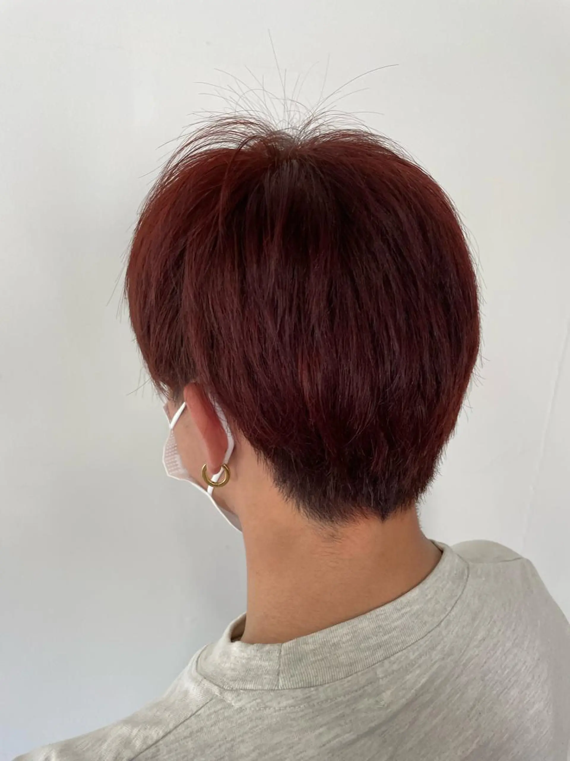 カラー ブリーチ ブリーチなしカラー ヘアカラー 中嶋 玲奈のヘアスタイル