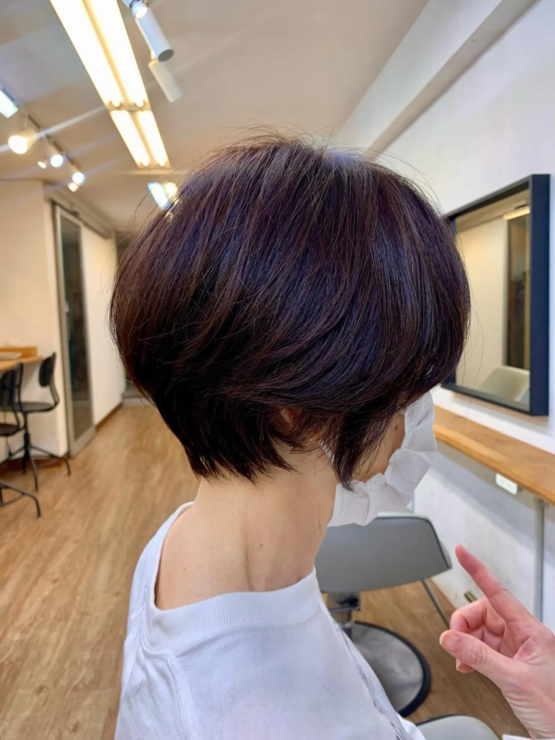 ショート メンズパーマ shell 宮下のヘアスタイル