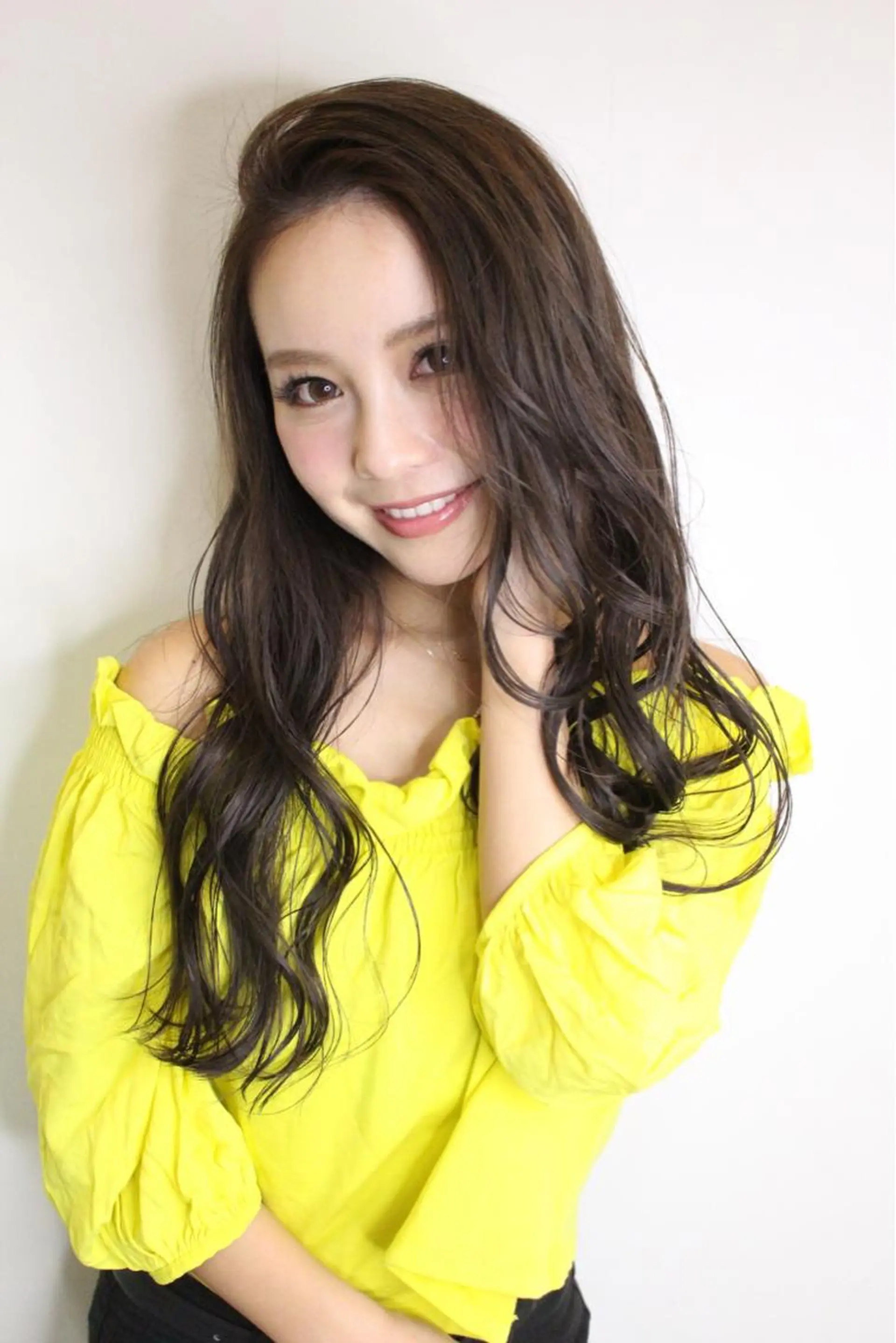 ロング カラー カット ヘアカラー 縮毛矯正 トリートメント アンダーバーホワイト_WHITE所属・_WHITE芝本 賢吾【天王寺店】のヘアスタイル