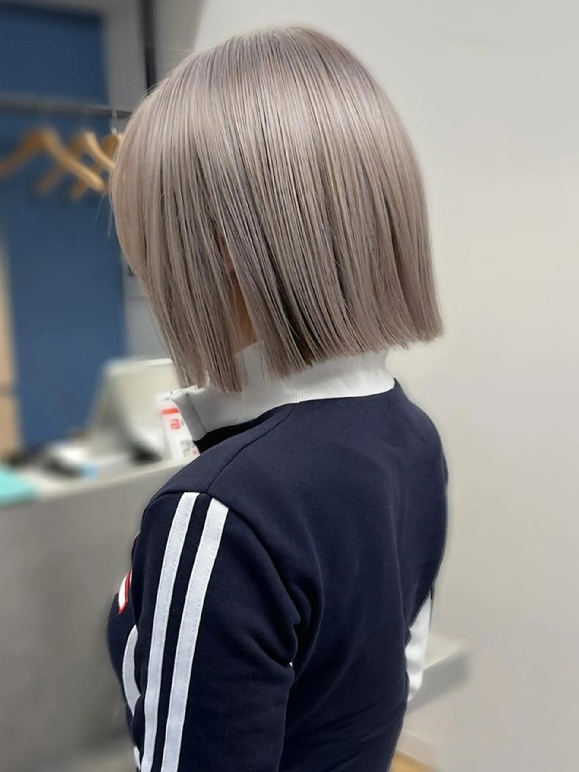 ショート カット ヘアカラー 勝野夏希/ハイトーン /ボブ/松本のヘアスタイル