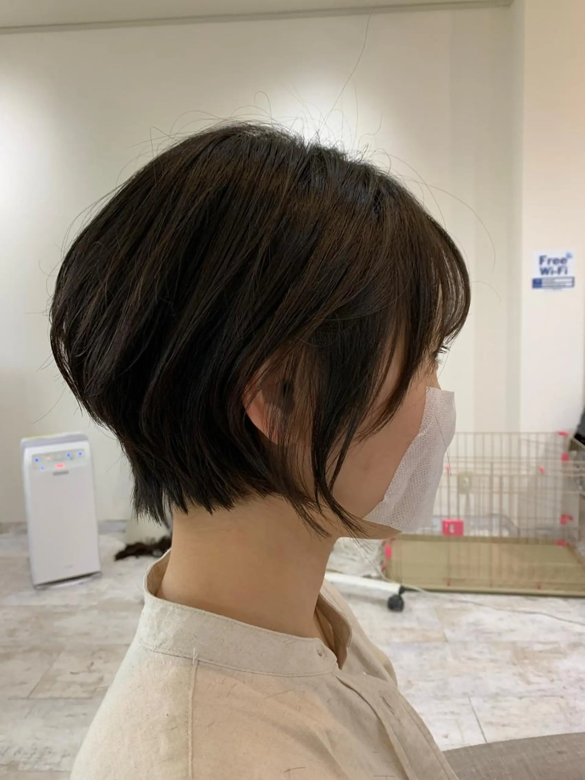 ショート 再現性ショートボブ 木又克美のヘアスタイル